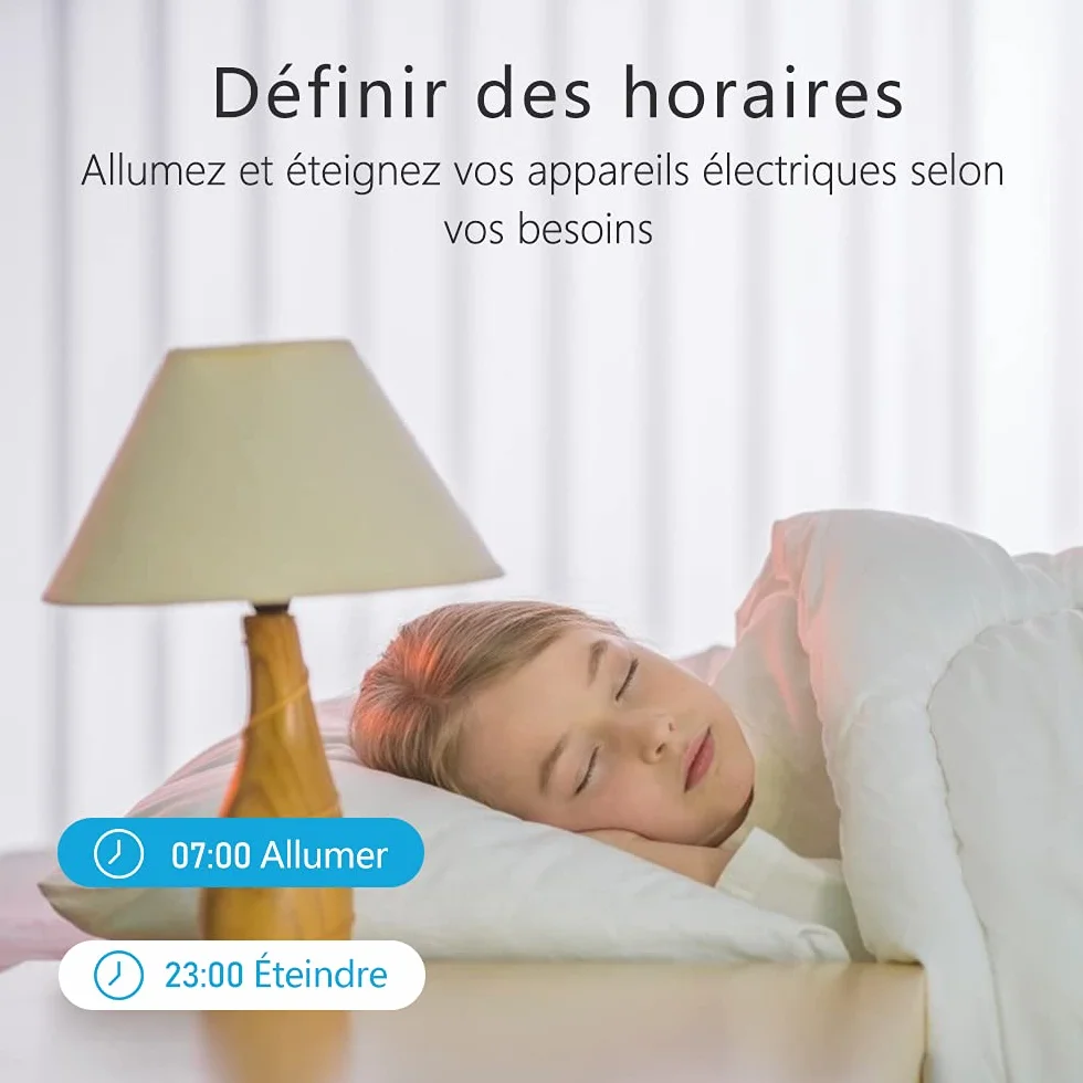 eMylo Commutateur WiFi intelligent Interrupteur d'éclairage universel Smart Home DIY Module de relais sans fil Télécommande Minuterie Commande vocale avec Alexa, Google Home Via Android IOS 1PC