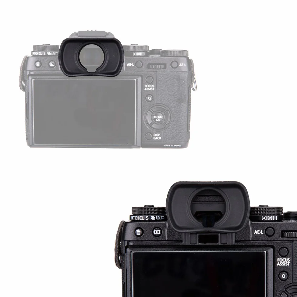 (2 Pack) JJC Oeilleton pour Fujifilm X-T5 X-T4 X-T3 X-T2 X-T1 X-H2 X-H2S X-H1 GFX100S GFX100 GFX100II GFX50S GFX50SII Remplacement Fuji EC-XT L, EC-GFX, EC-XT M, EC-XT S et EC-XH W