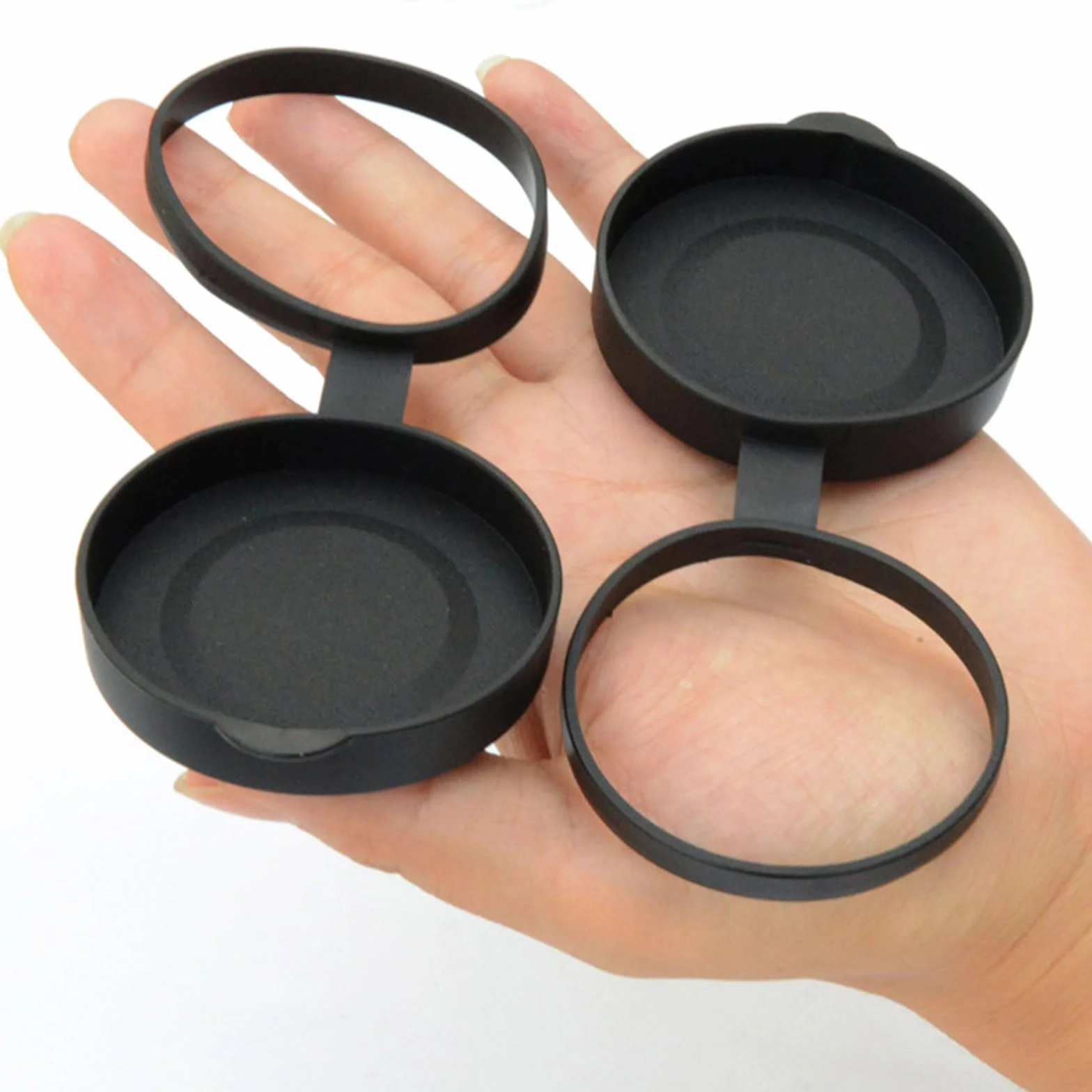 Étui de protection en silicone pour jumelles télescopiques pour objectif oculaire 42 45 mm/52 55 mm