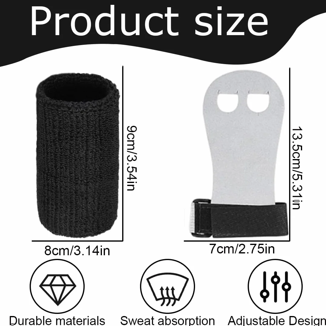 Maniques Gymnastique pour Fille, Gants de Barre, Protège-Paumes, Bandes de Poignet Sport, Fitness
