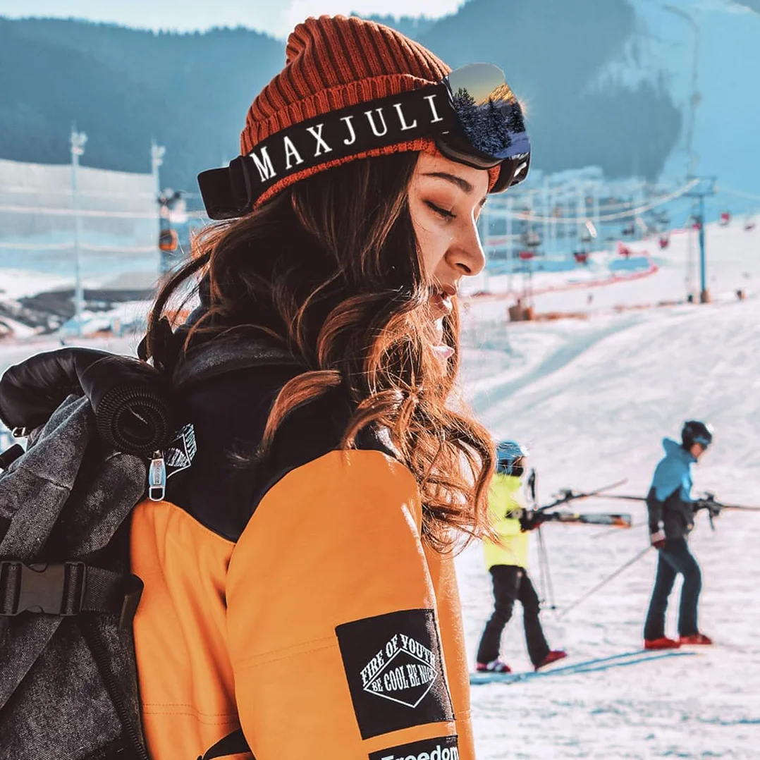 Housse de Lunettes de Ski/Snowboard Anti-Rayures en Microfibre, Protection des Lentilles