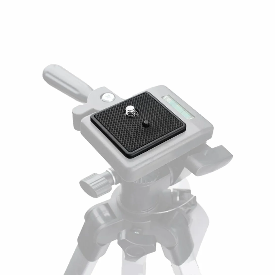 JZK 2 pièces Adaptateur de Montage à vis de tête de Plaque de dégagement Rapide d'appareil Photo pour trépied Universel