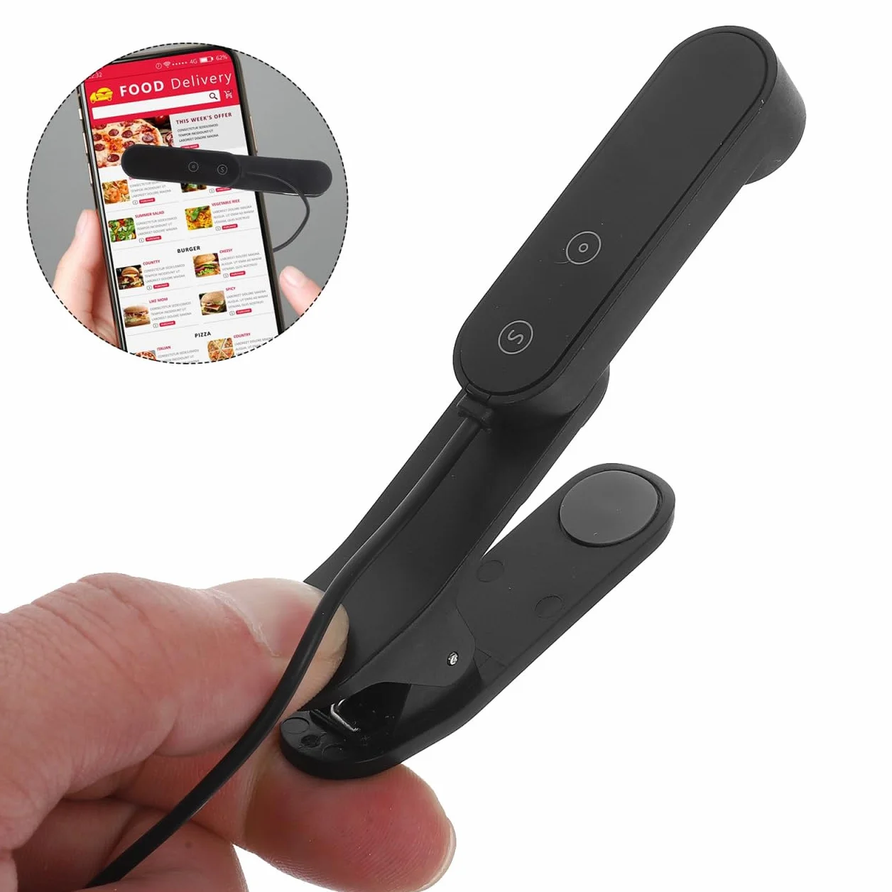Automatique pour Téléphone USB avec Affichage LED Réglable Dispositif De Clic Intelligent pour Jeux Diffusion en Direct Et Tâches De Récompense