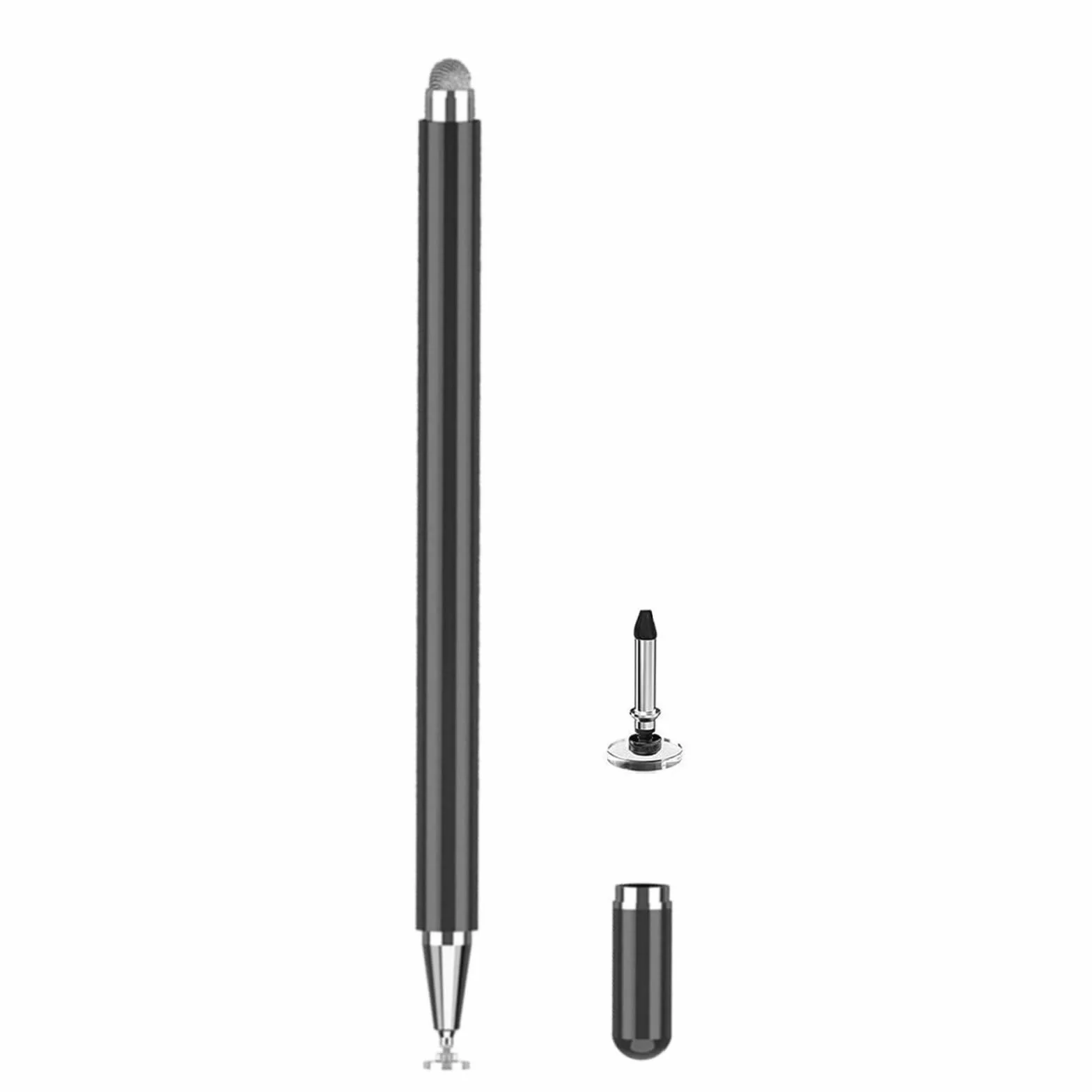 Stylet Haute Sensibilité pour Samsung Galaxy Tab A9+ A8 A7 A7 Lite, Apple iPad iPad Pro, Fire HD, Microsoft Surface, Noir