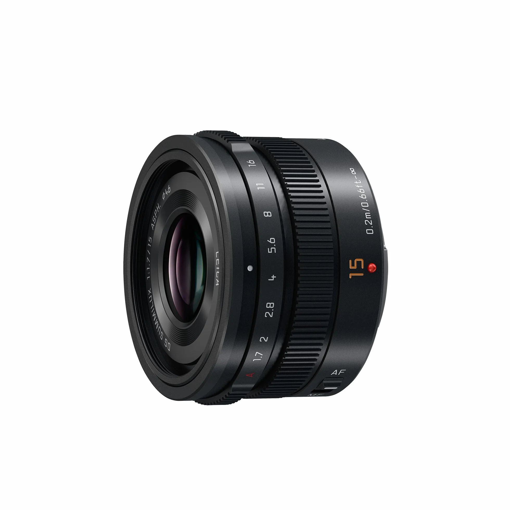 PANASONIC Objectif Leica DG Summilux 15mm f/1,7 Noir