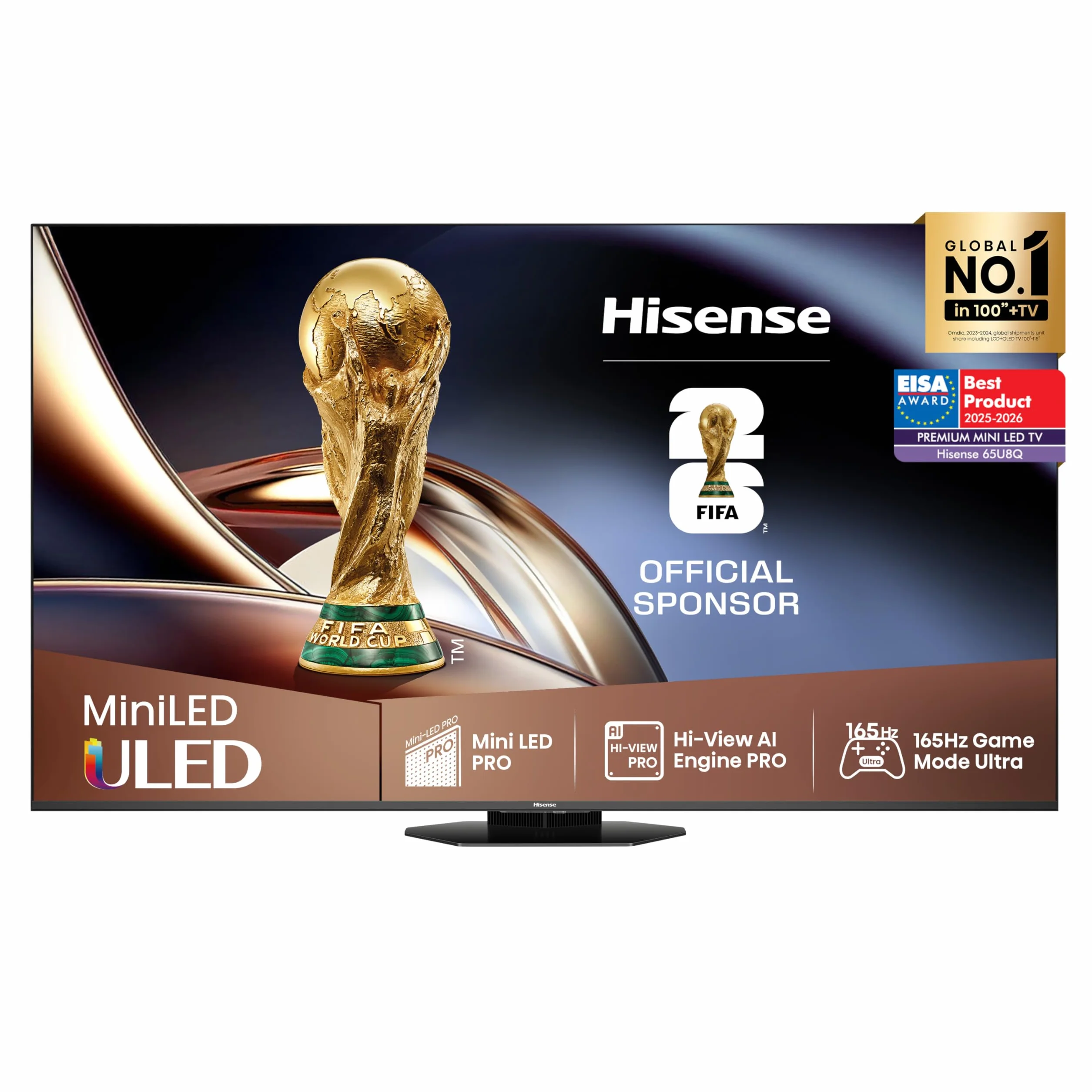 65 U8Q MINI LED 4K UHD SMART 165HZ