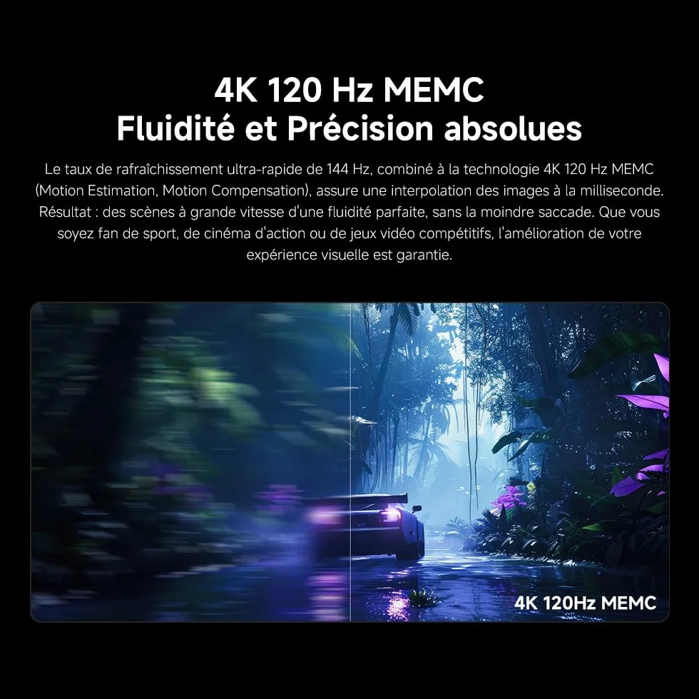 XIAOMI TV S Mini 55 2025 QLED 55 cali Mini LED Dolby Vision Atmos 144Hz 1200 nitów