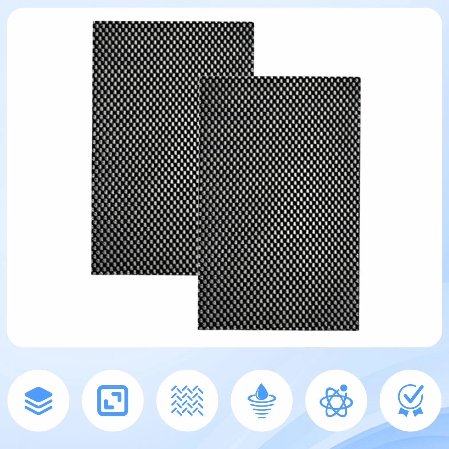 Harilla Pilates Non Slip Gripper Pad Anti Skid Mat for Women Men Outdoor Exercise