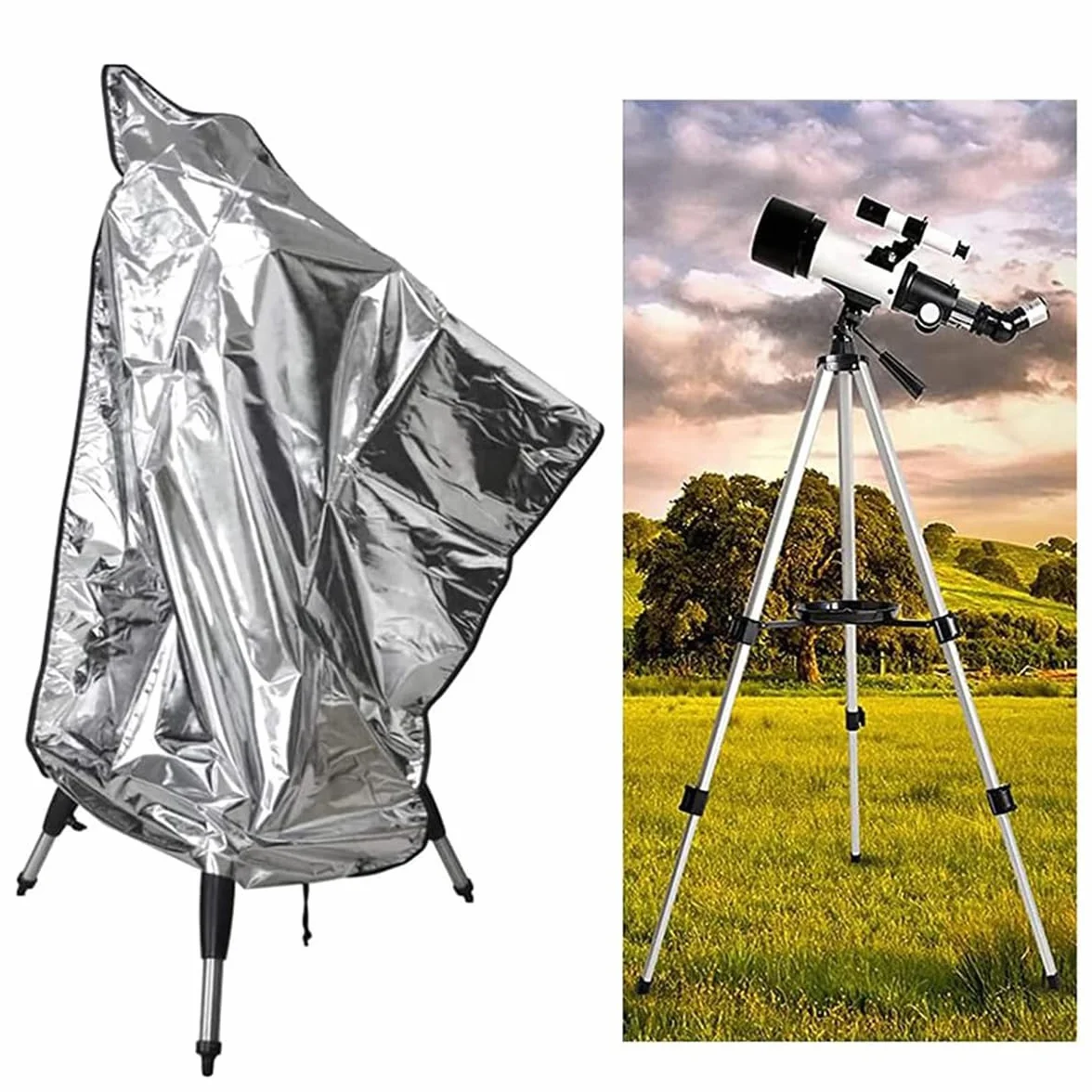 Alide Housse de protection télescopique sangle fixation universelle télescopes 1 000 mm