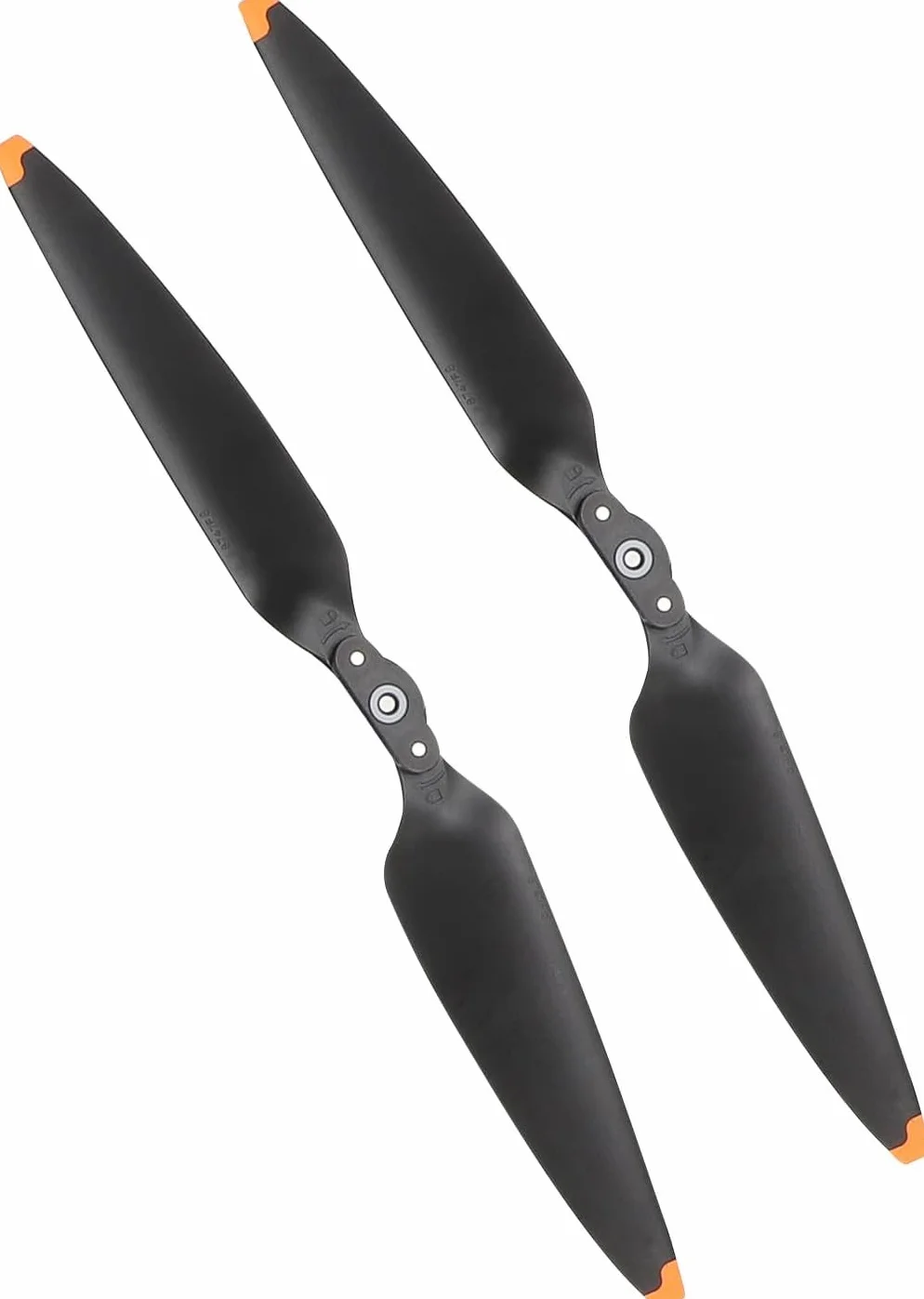 Hélices pour DJI Air 3/AIR 3S - Lames de Rechange à Faible Bruit - Accessoires pour Drone DJI Air 3/AIR 3S - 8 Embouts Orange