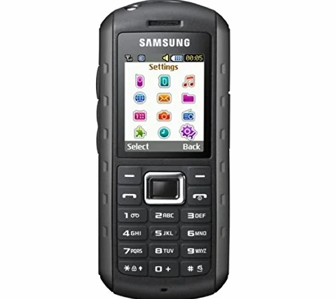 SAMSUNG Solid B2100 Téléphone portable noir/rouge