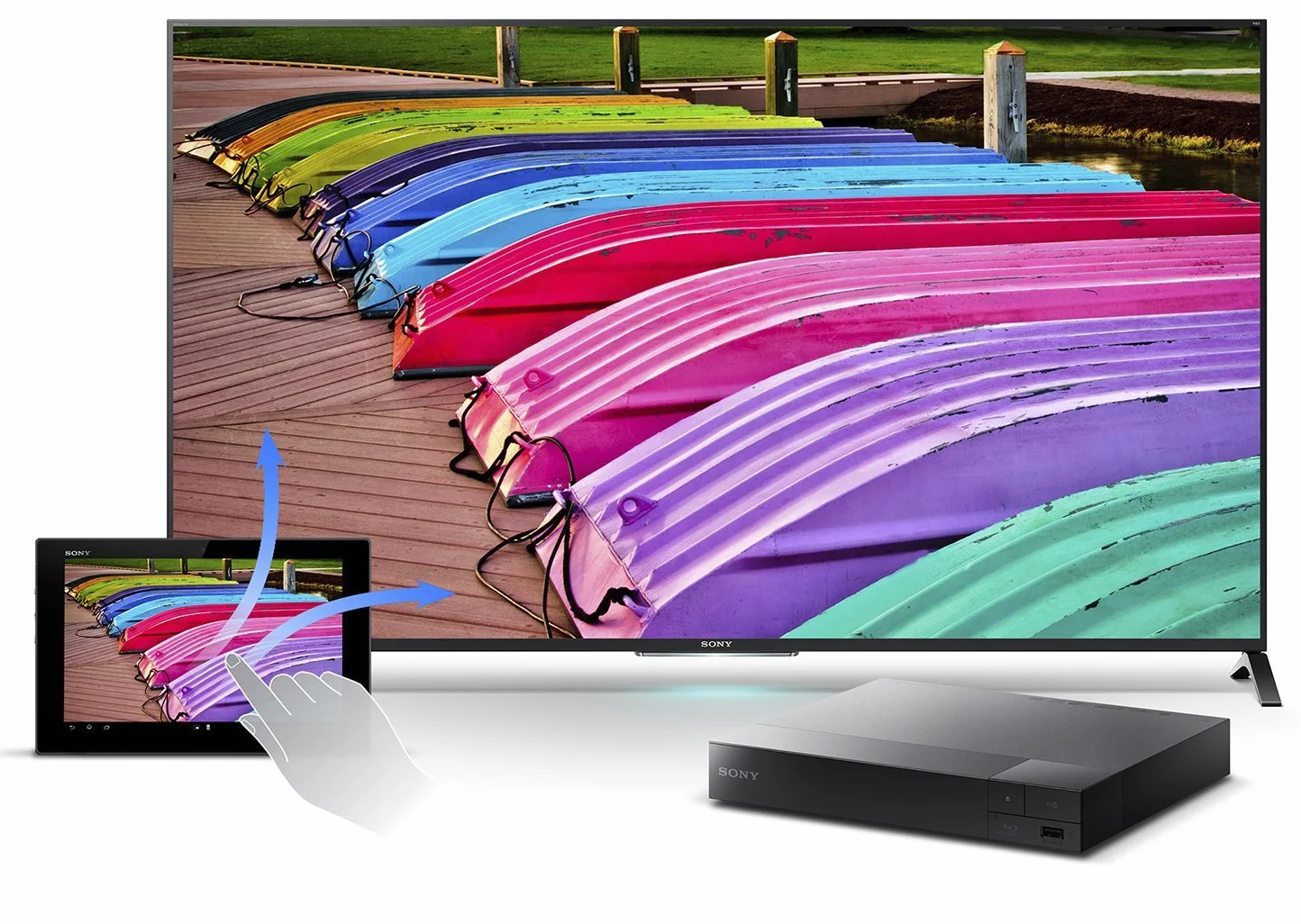 Sony BDP-S3700 Lecteur Blu-Ray Wi-Fi & USB, Noir