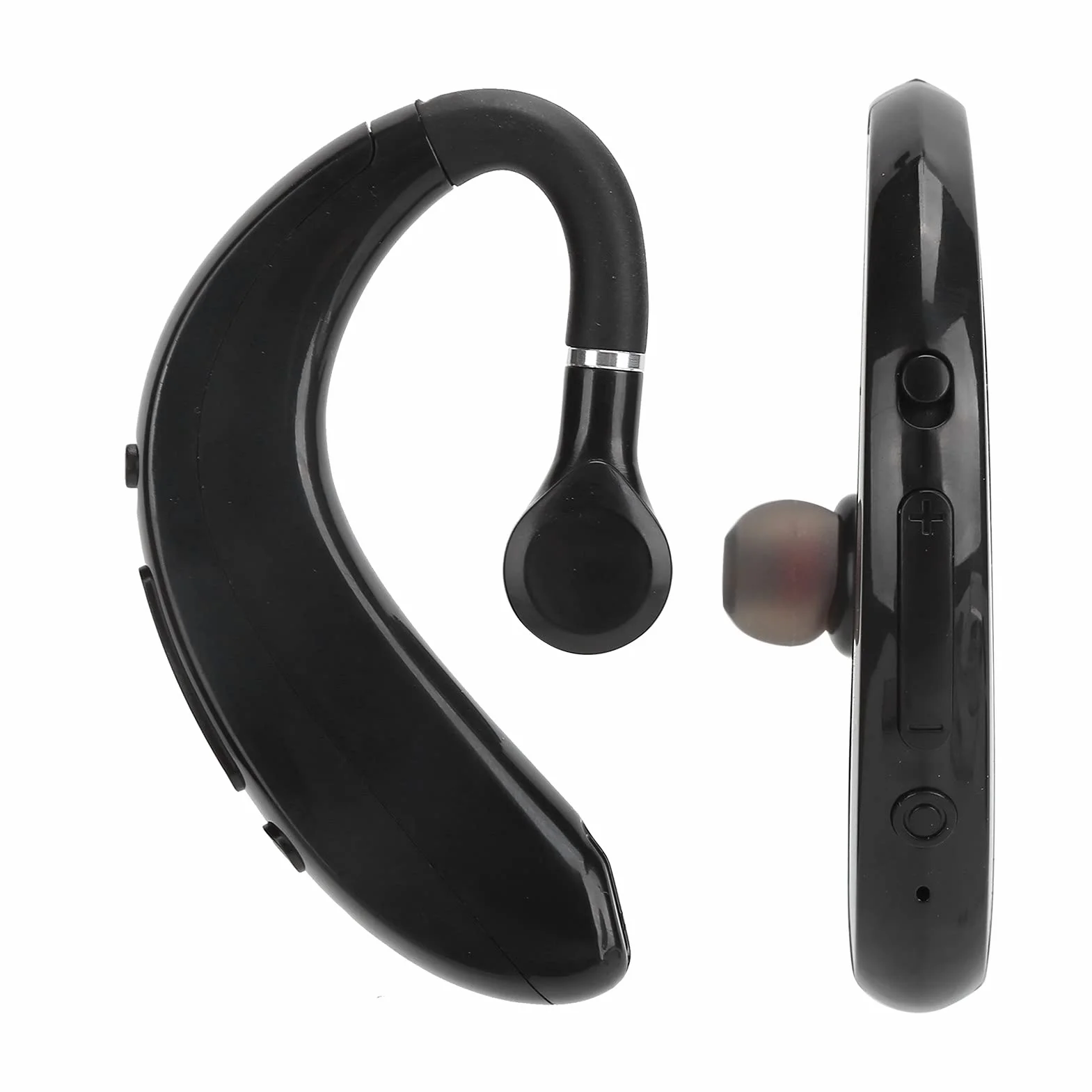 Goshyda Écouteurs sans Fil, Bluetooth 5.0 Rotation à 180 Degrés Réduction du Bruit Oreille Unique Casque D'écoute pour Affaires Parler Sports