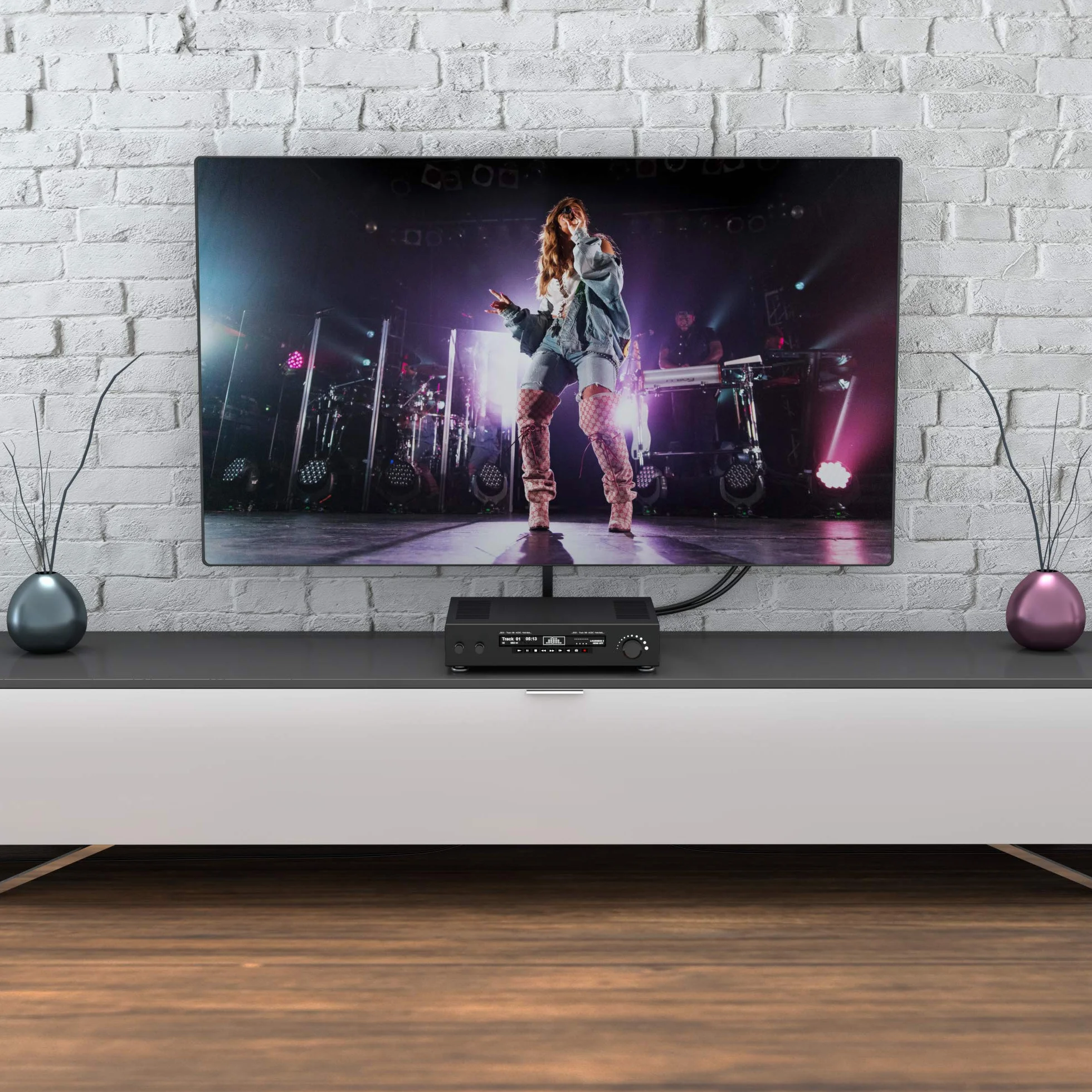 KabelDirekt – 5m – Câble d'extension Cinch, Audio/Digital/Vidéo (câble coaxial, prises RCA mâle/femelle, pour caisson de basse/amplificateur/Hi-Fi, audio analogique, 75 ohms, noir)