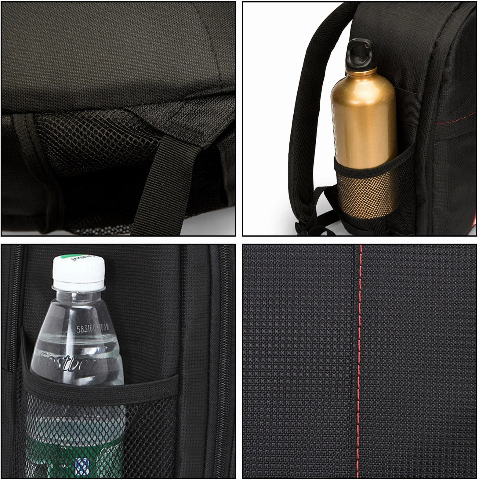 Sac à Photographie Voyage | Pochette étanche pour Appareil Photo avec Support de Trépied | Sac à Dos Photo Résistant à L'usure