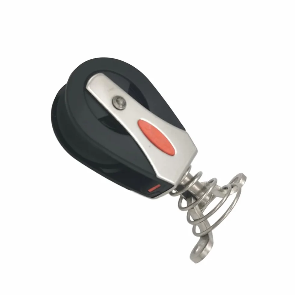 Poulie Pivotante en Acier Inoxydable Roulement Nylon pour Bateau Marine Accastillage