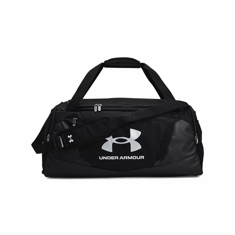 Under Armour Unisex Undeniable 5.0 Small Duffle Bag Black Metallic Silver