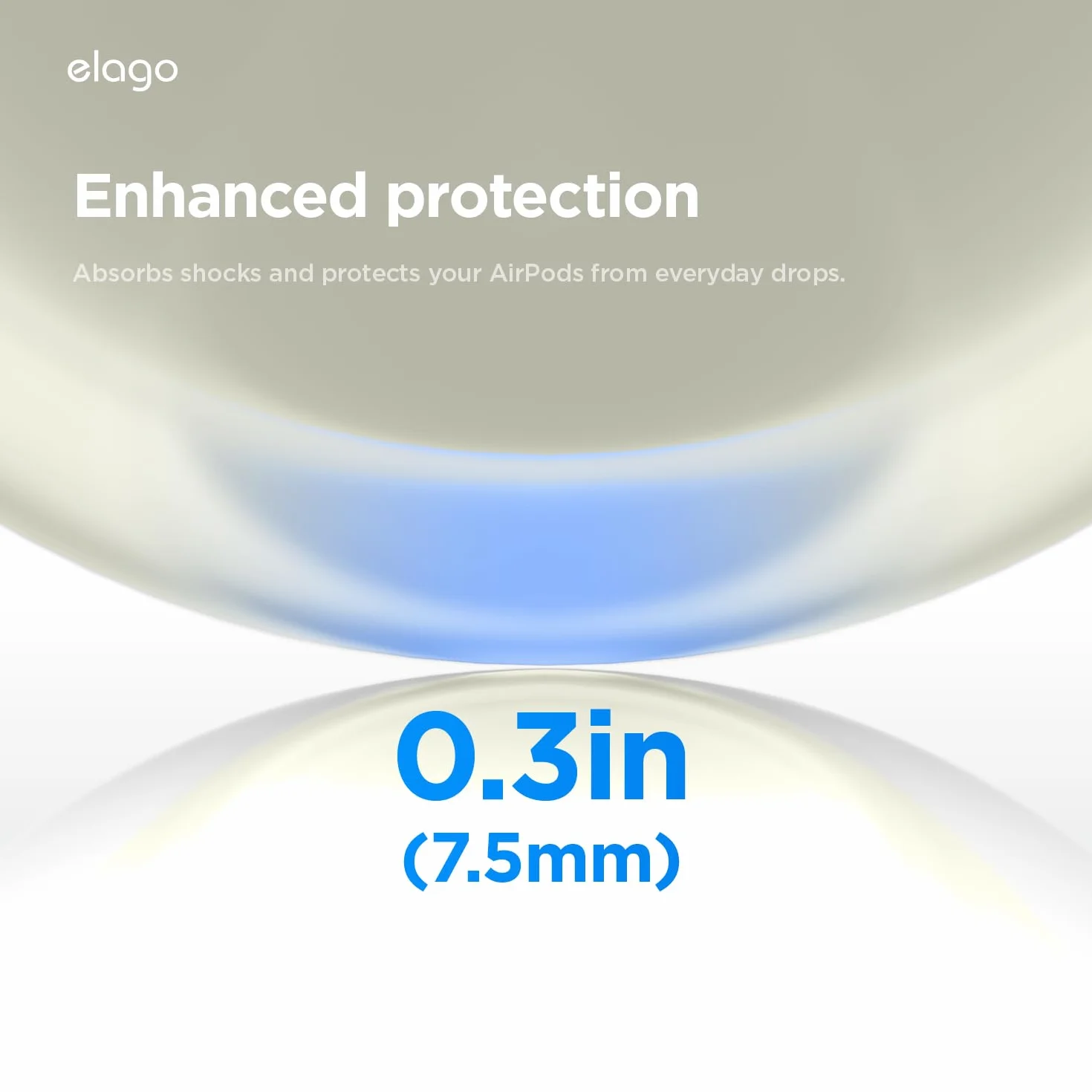 elago Coque Cassette Compatible AirPods Pro 3 Étui Protection Complète Résistante Chocs Chargement Sans Fil Mousqueton Inclus Blanc Classique