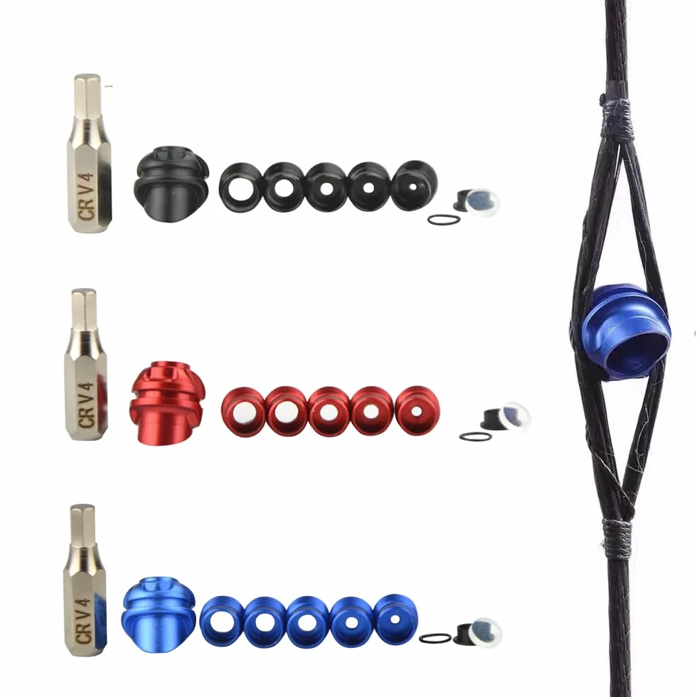 Mire de tir à l'arc pour arc à poulies avec noyau interchangeable en alliage d'aluminium et visor hoody