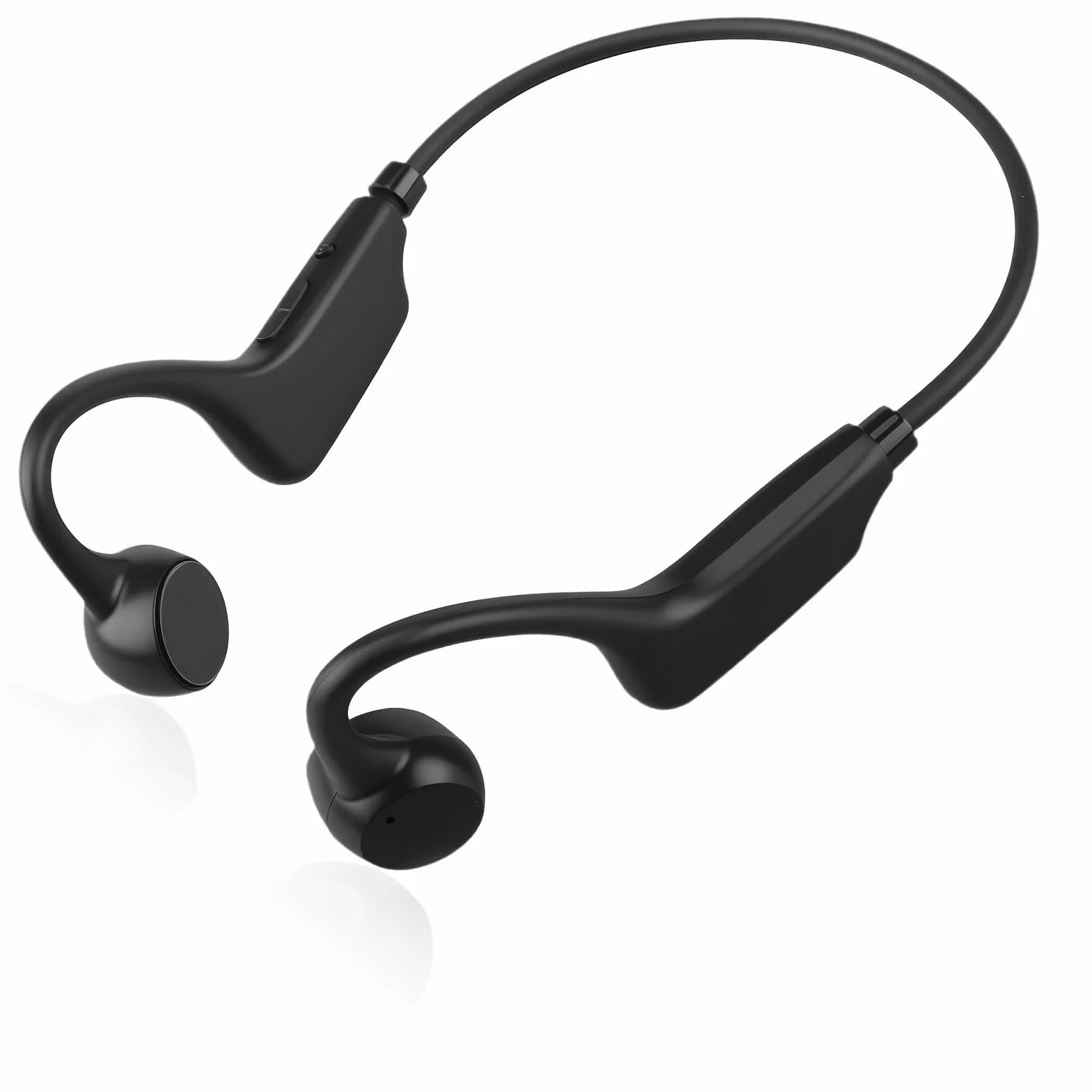 Casque Conduction Osseuse Ecouteurs Bluetooth sans Fil V5.3 HiFi Stéréo Sport avec HD Micro Casque de Sport étanche IPX8 pour Course à Pied Natation Cyclisme Fitness Bureau