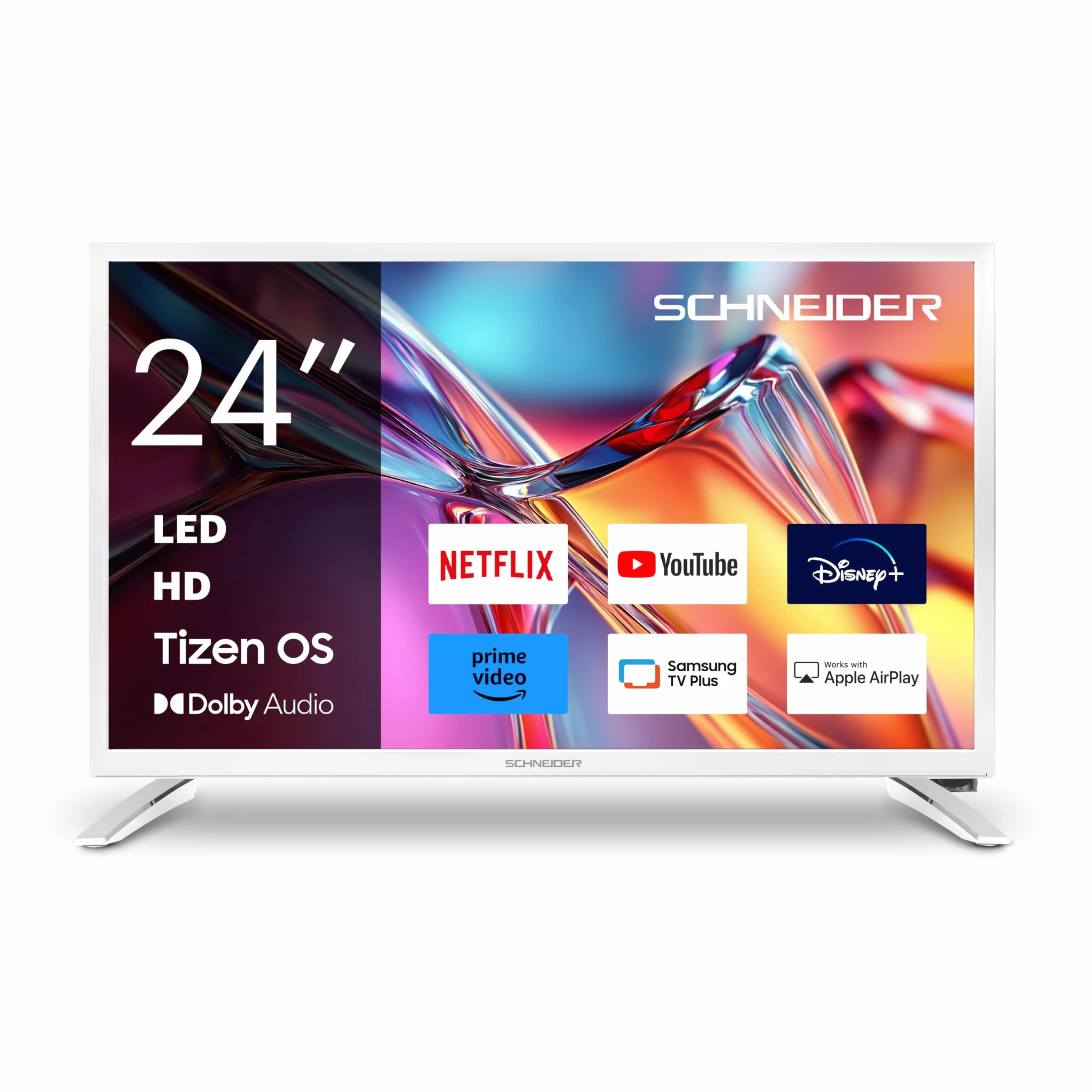 Schneider TV HD 24" (60cm) Smart Tizen 1366x768 Dolby Audio