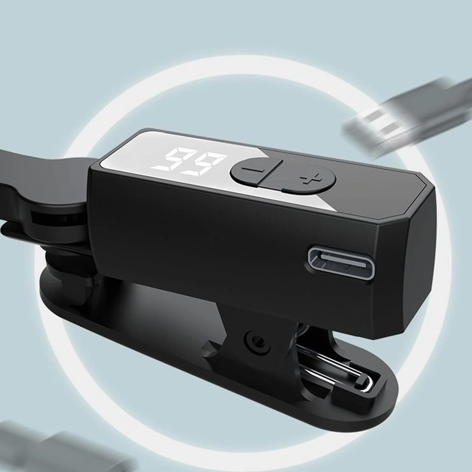 Clicker Automatique pour téléphone Portable – Tapper d'écran Automatique pour Smartphone, Doigt de Simulation réglable à 107 Vitesses pour Les diffusions en Direct, Les tâches de récompense