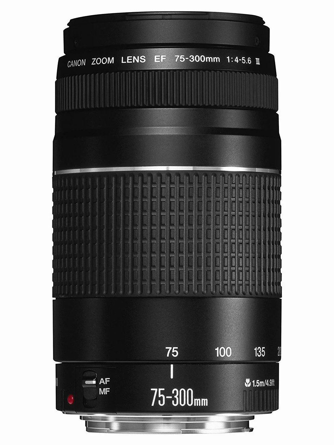 Canon 6473A003 Objectif pour Reflex EF 75-300mm f / 4.0-5.6 III, noir