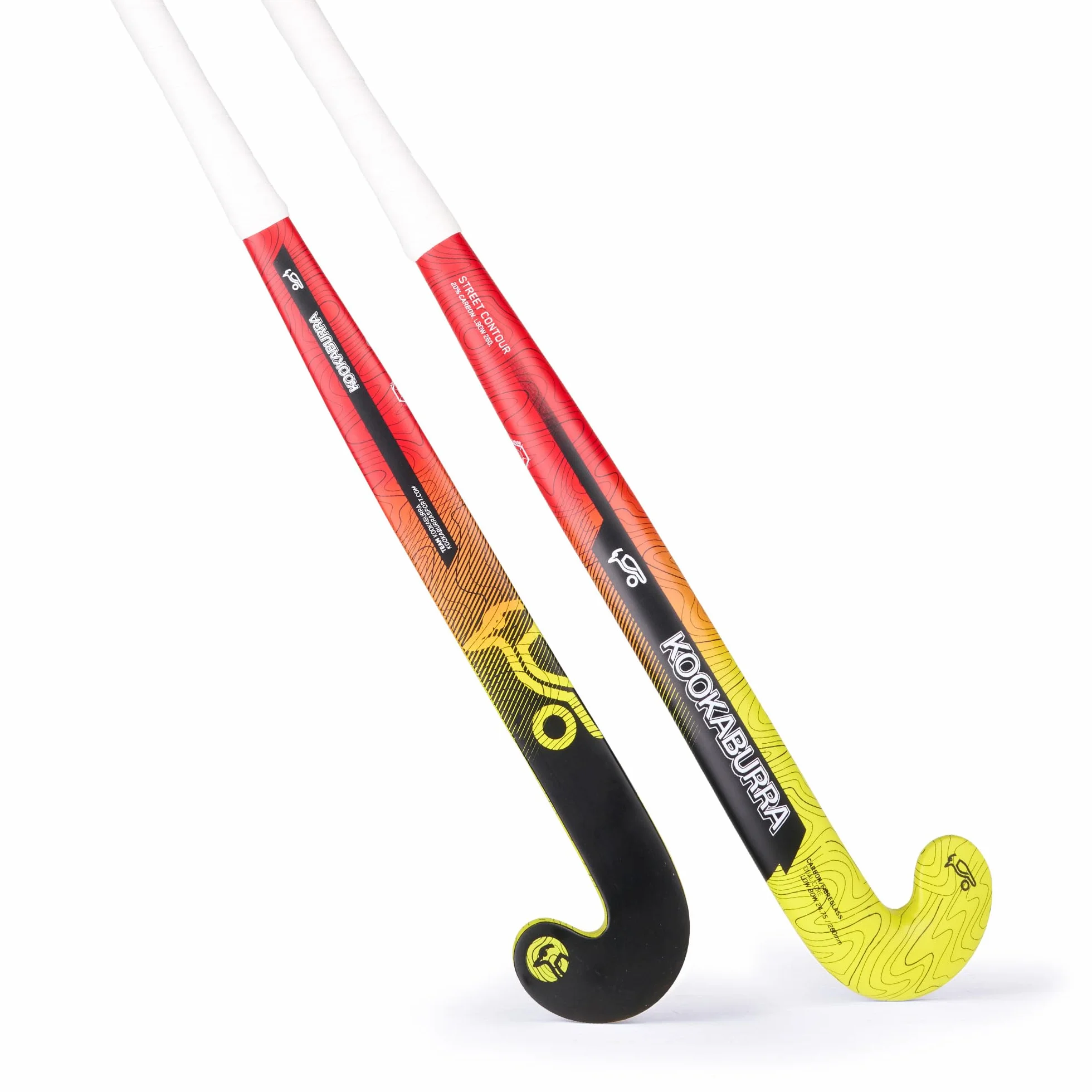 Kookaburra Contour Hockey Stick 37.5" Light Rouge Jaune