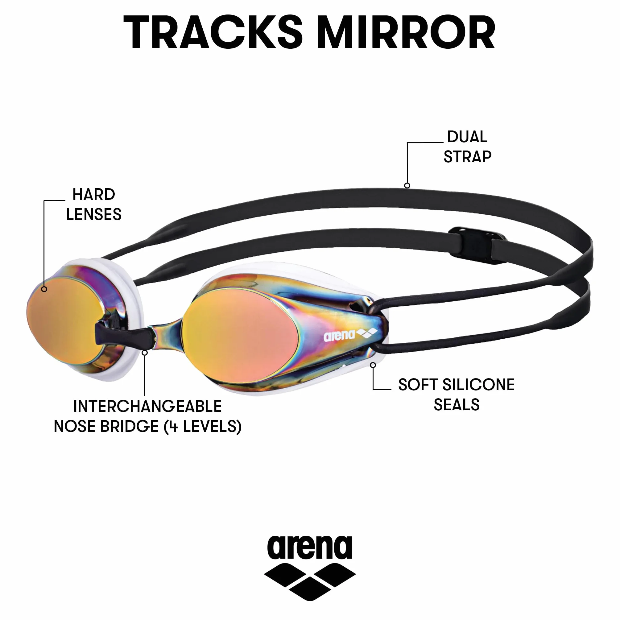 Arena Lunettes de piscine Mixte