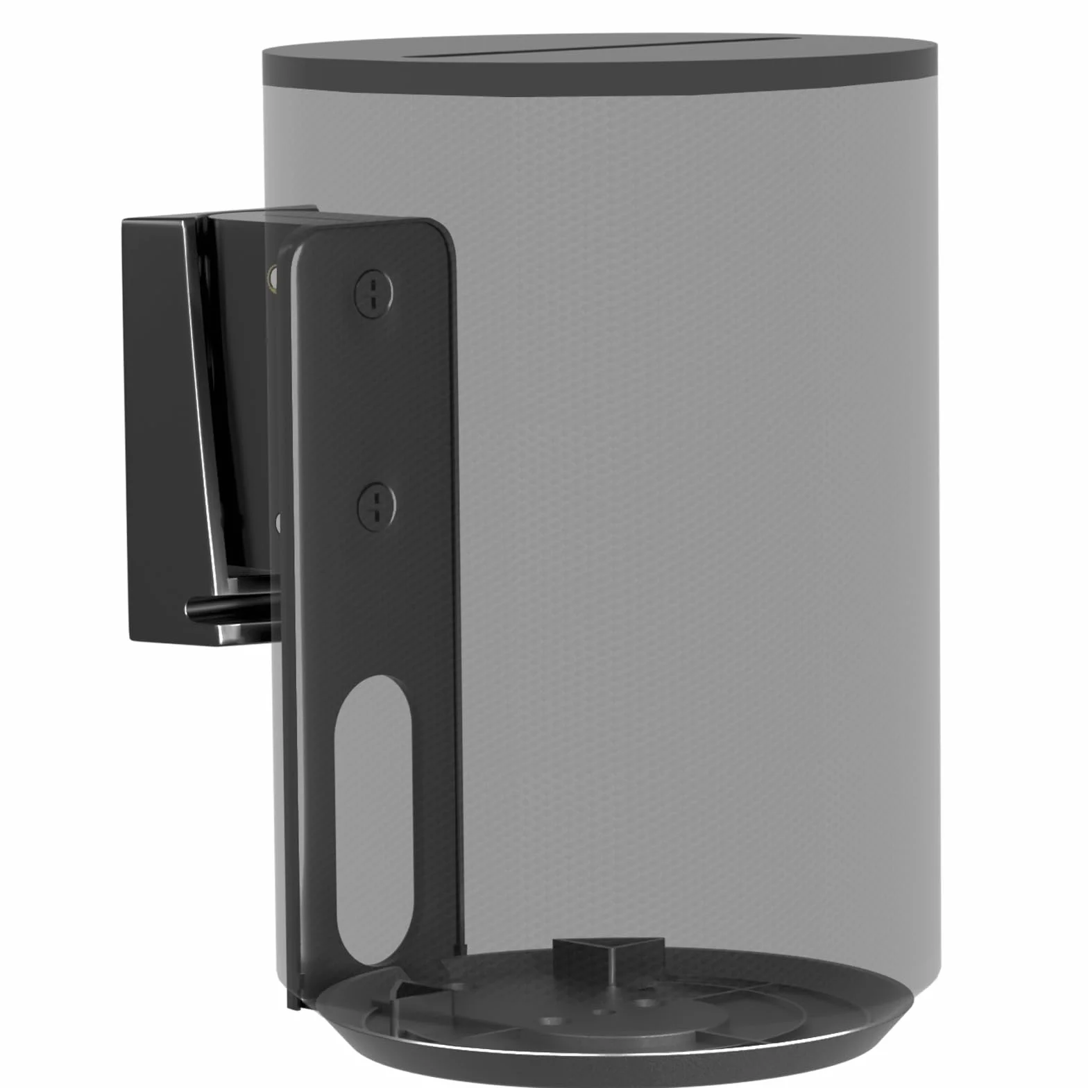 PUTORSEN Support Mural pour Sonos Era 100, Support Enceinte Murale Inclinable Orientable pour Un Meilleur Plaisir Audio,Gestion des Câbles,Supporte Jusqu'à 3 kg(1 Support,Noir)