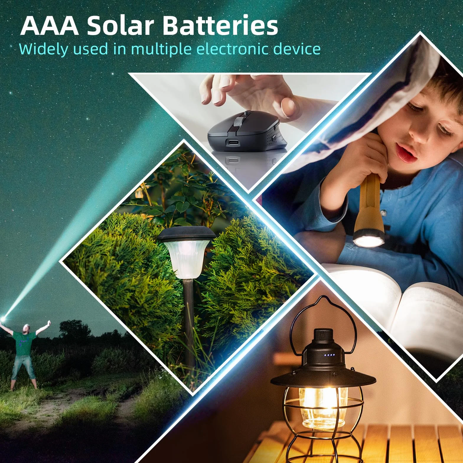 PKCELL Batterie rechargeable AAA 300 mAh NI-MH 1,2 V lot de 4