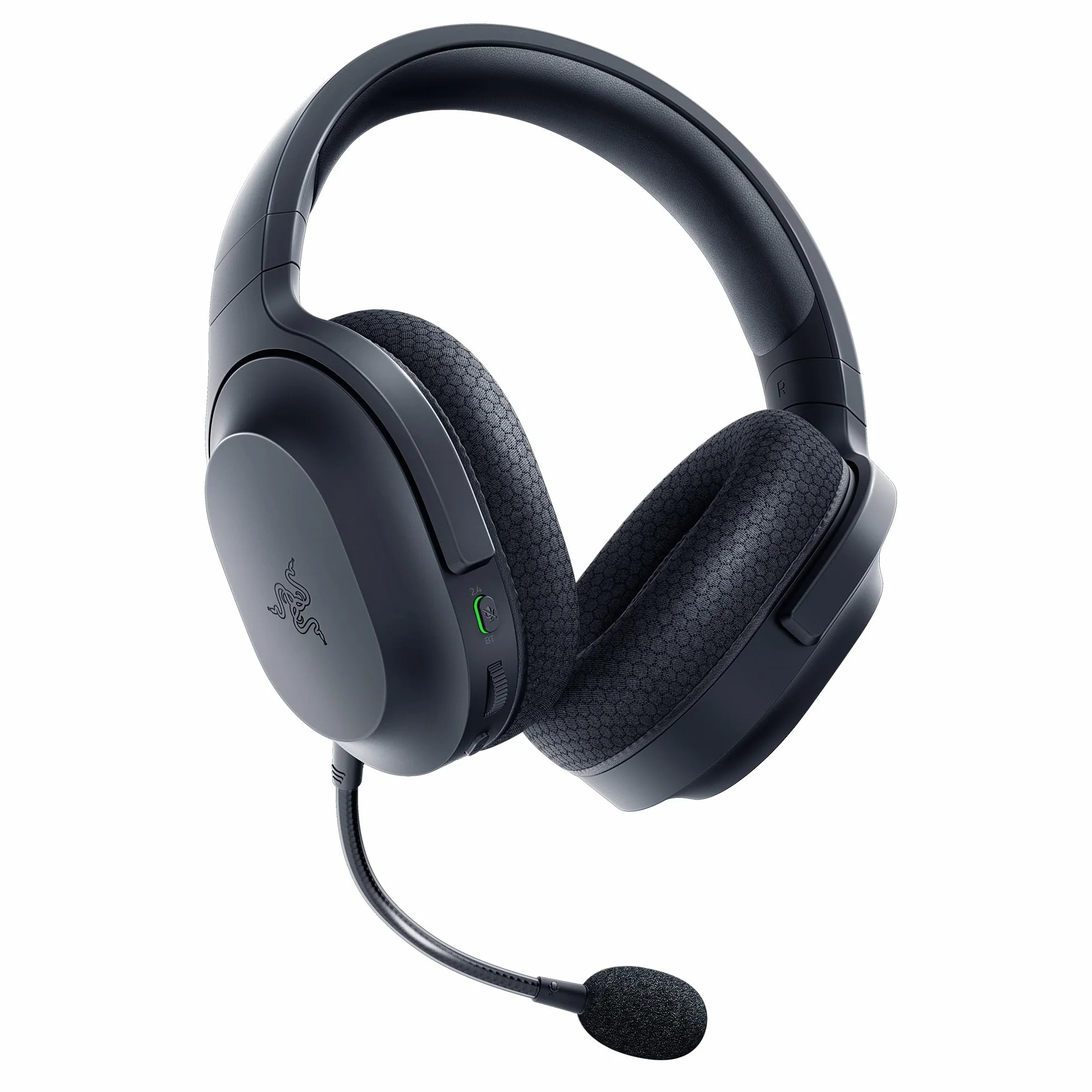 Razer Barracuda X - Casque Gaming sans Fil Multiplateforme (SmartSwitch Dual sans Fil, Design Ergonomique, TriForce 40mm, Microphone Cardioïde, Contrôles sur Casque, Batterie de 50h, USB-C) Noir