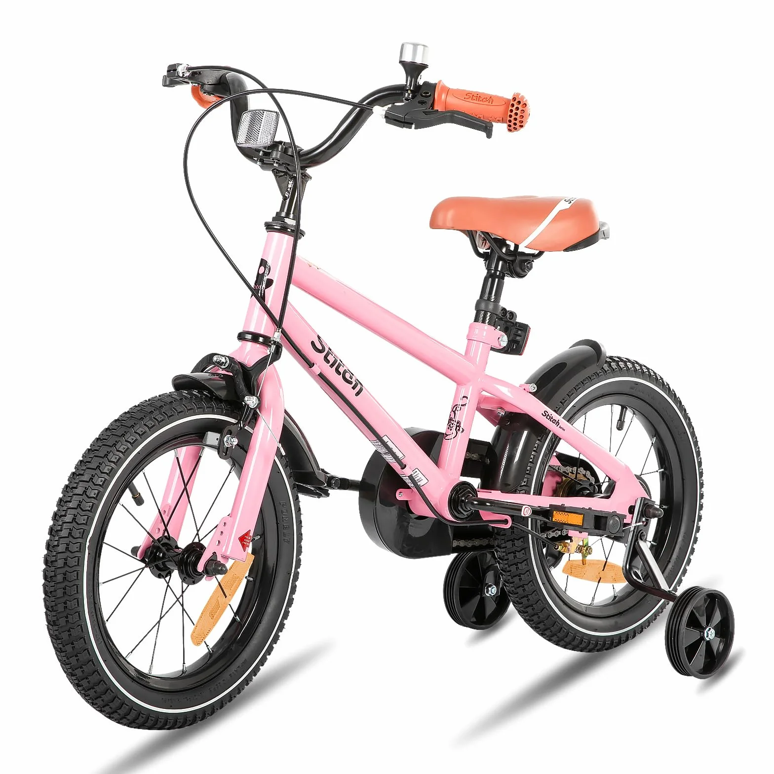 STITCH Vélo Enfants 14 16 18 20 Pouces Filles Garçons 3-9 Ans Roues d'appoint
