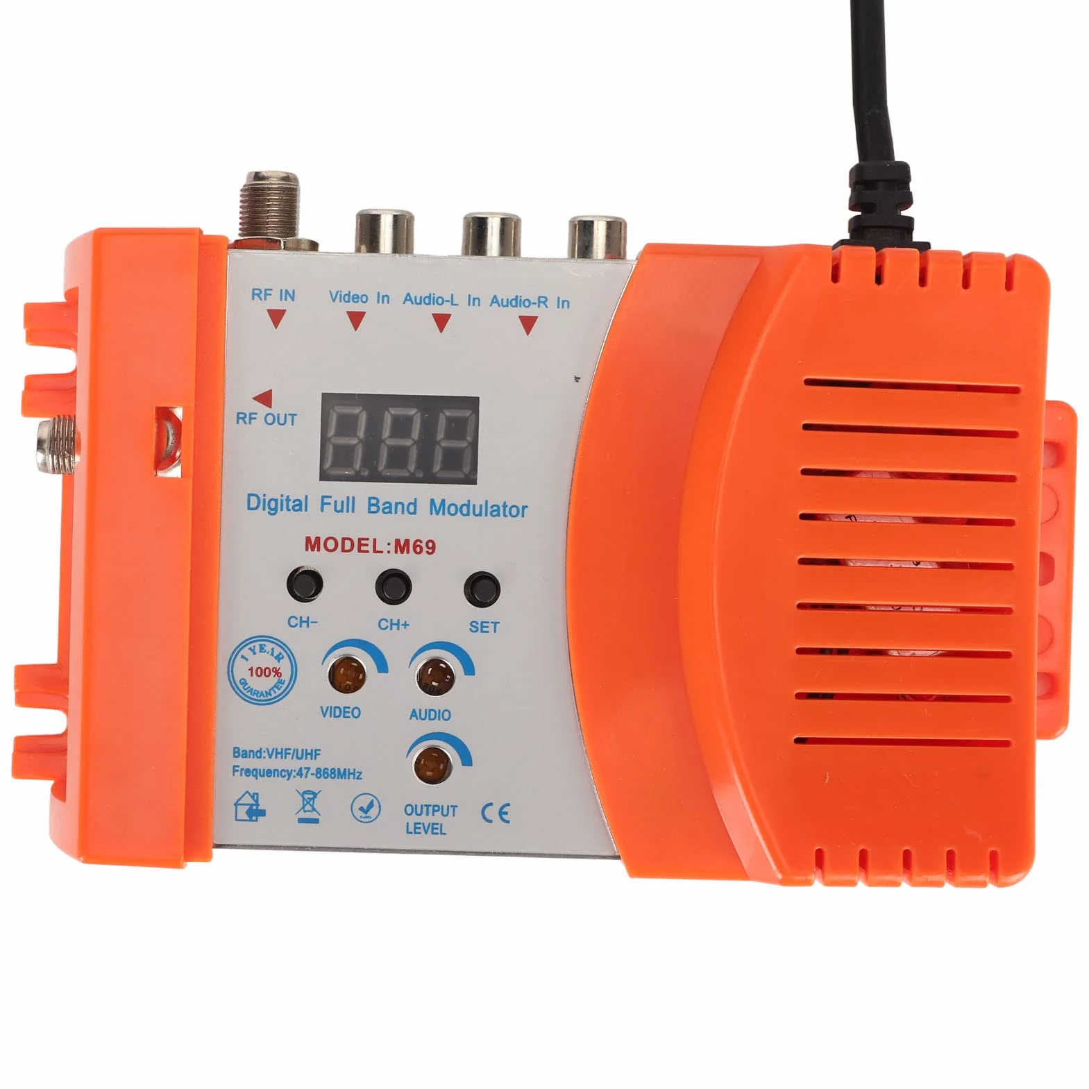 Modulateur RF Numérique M69CP Convertisseur HDMI AV vers RF PAL NTSC VHF UHF