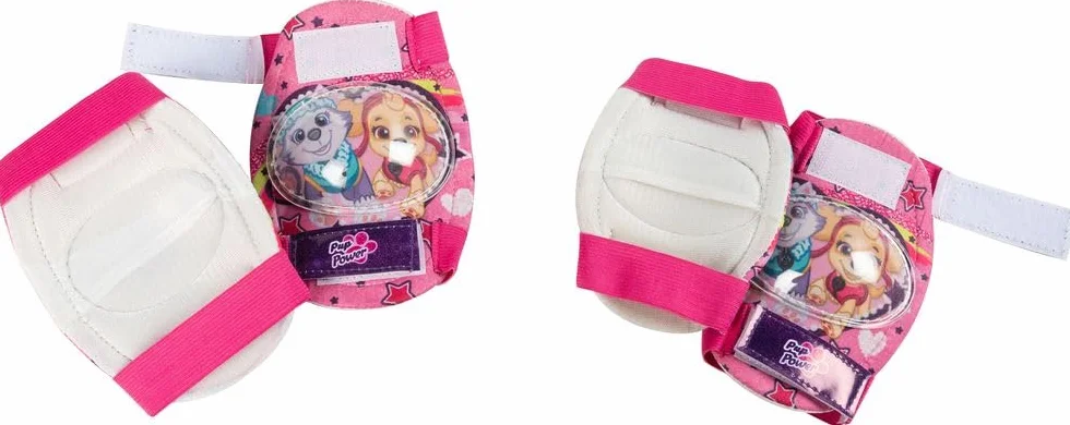 Pat' Patrouille Kit de protection vélo genouillères fille