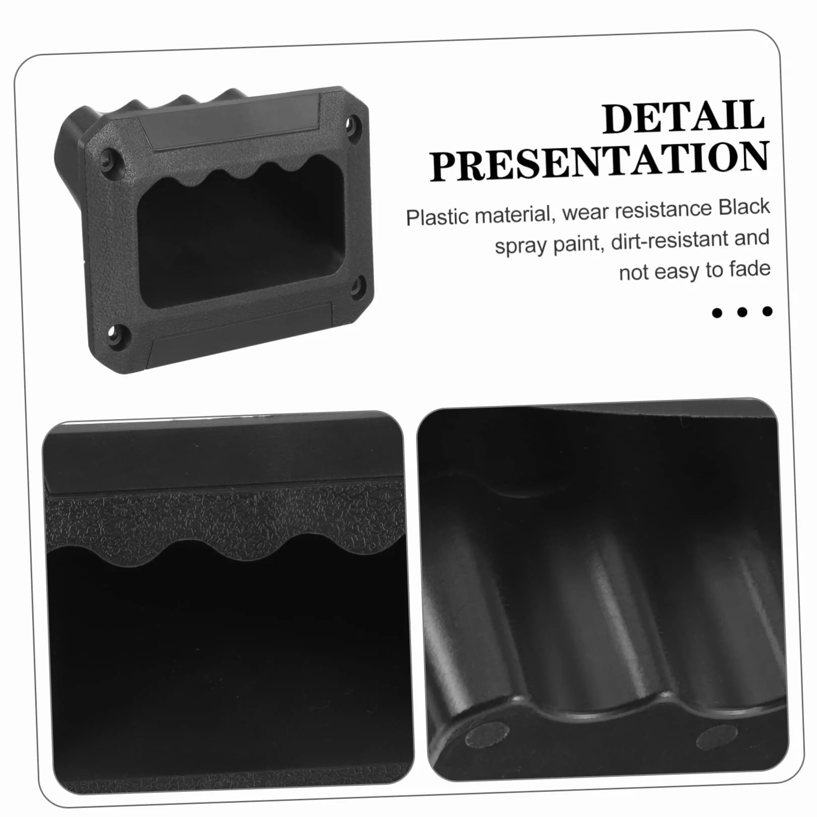 DOITOOL 8pièces Poignée De Rechange pour Haut-Parleur Résistante à Usure Adaptée à Enceintes Installation Simple Et Rapide