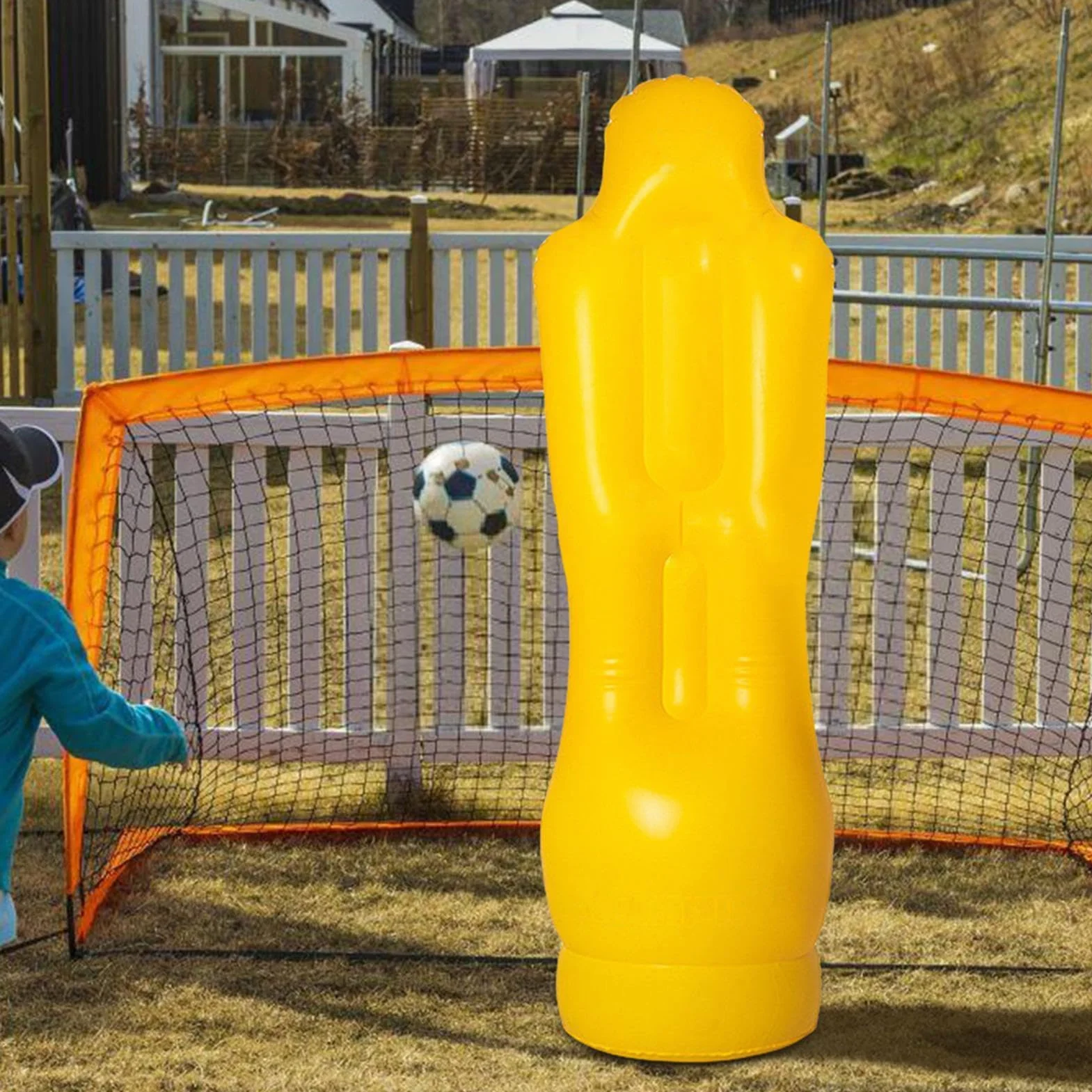 Mannequin de Football Gonflable Multifonction pour Adultes