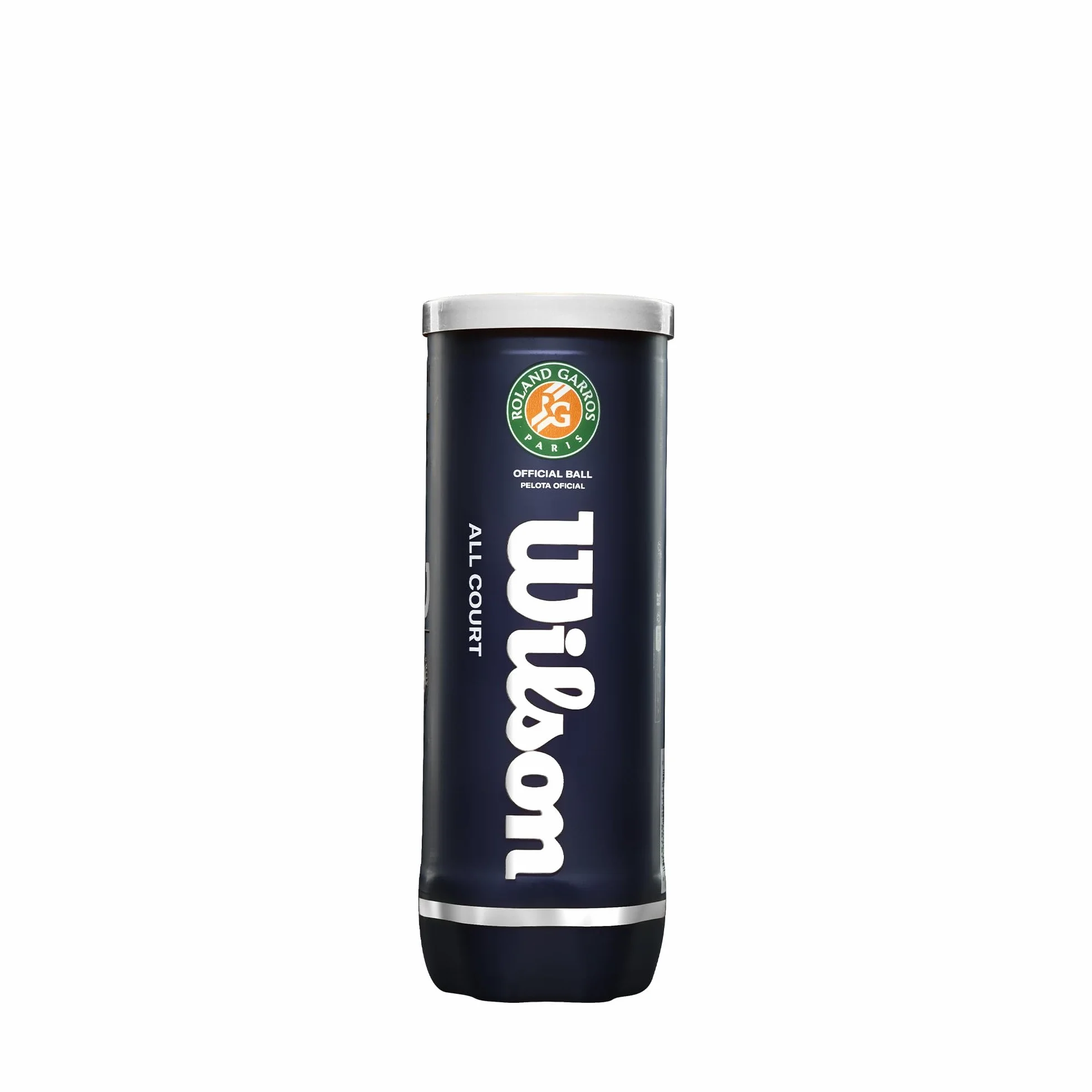 Wilson Roland Garros Tennis Balls 3 Ball Can