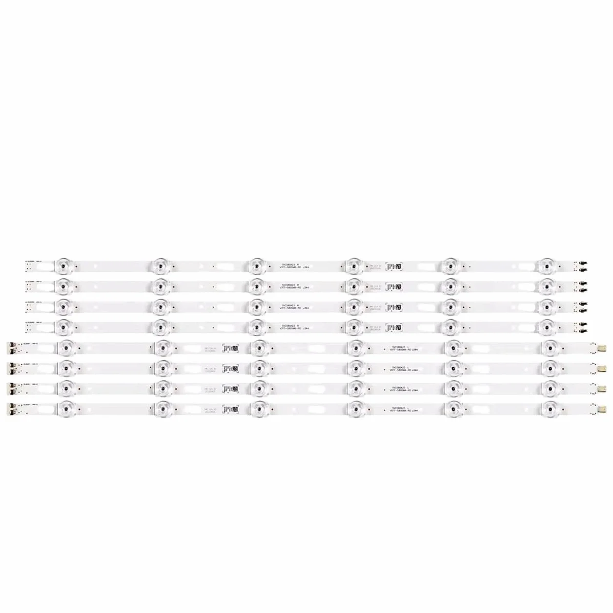 Kit de 8 LED pour téléviseur UN58TU6900G, UN58TU6900, UE58TU6905K, UE58TU6905, UE58TU6905KXXC, LM41-00874D/910D, 00910D, 00909A, 00910A