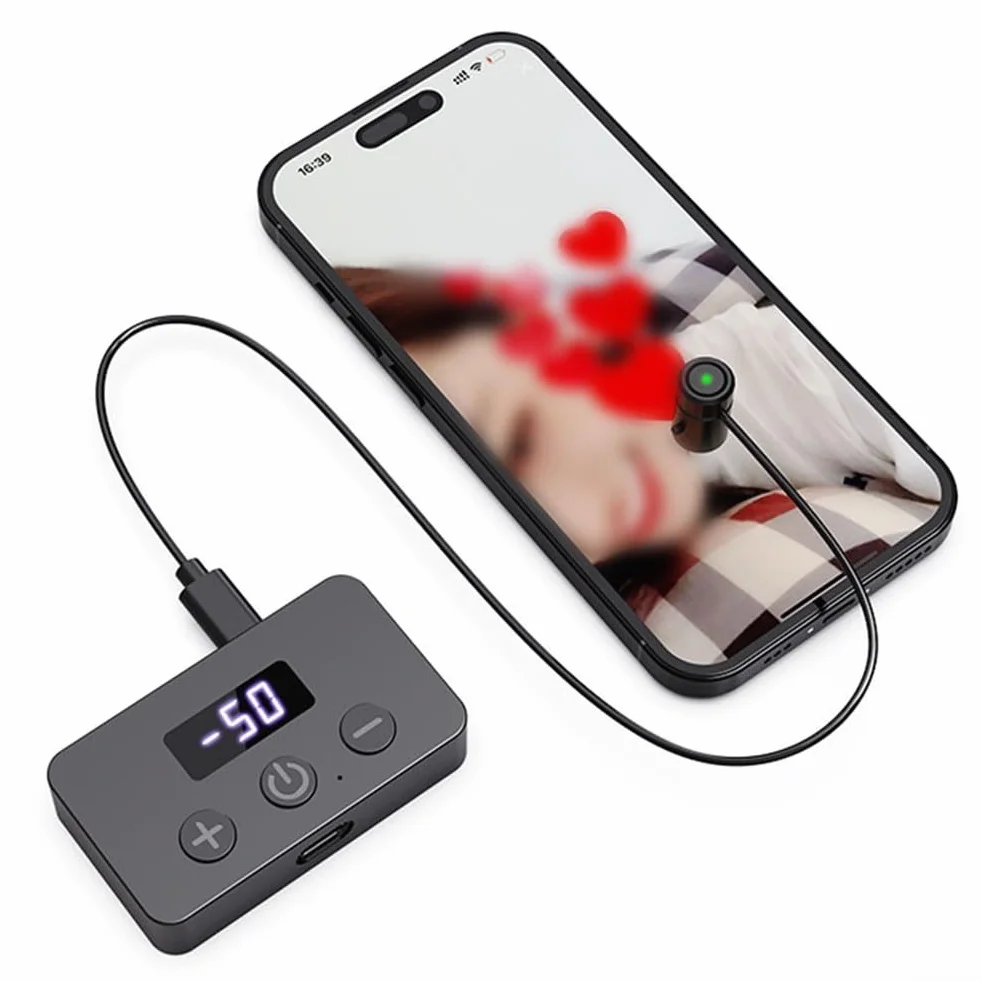 Écran de téléphone portable à clic automatique avec paramètres de vitesse réglables pour jeux et applications (2)