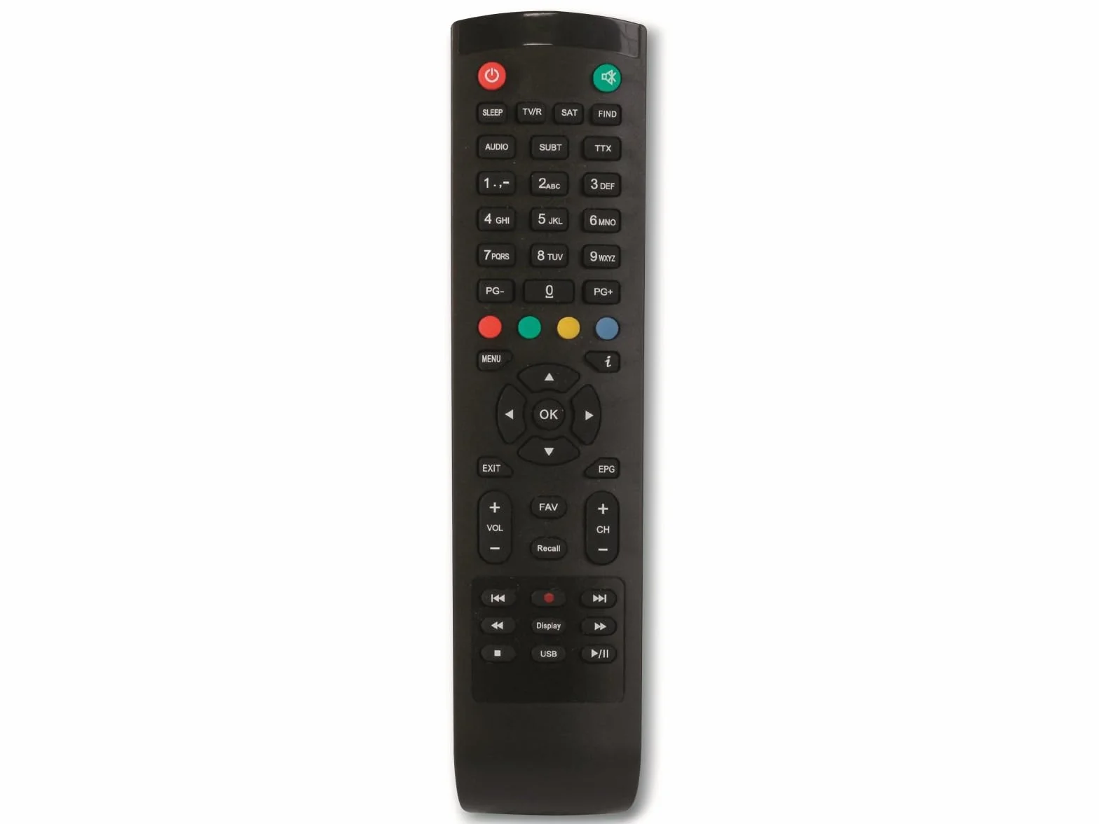 Ankaro AVA Récepteur satellite numérique UHD 4K DVB-S2X H.265 avec enregistrement USB noir