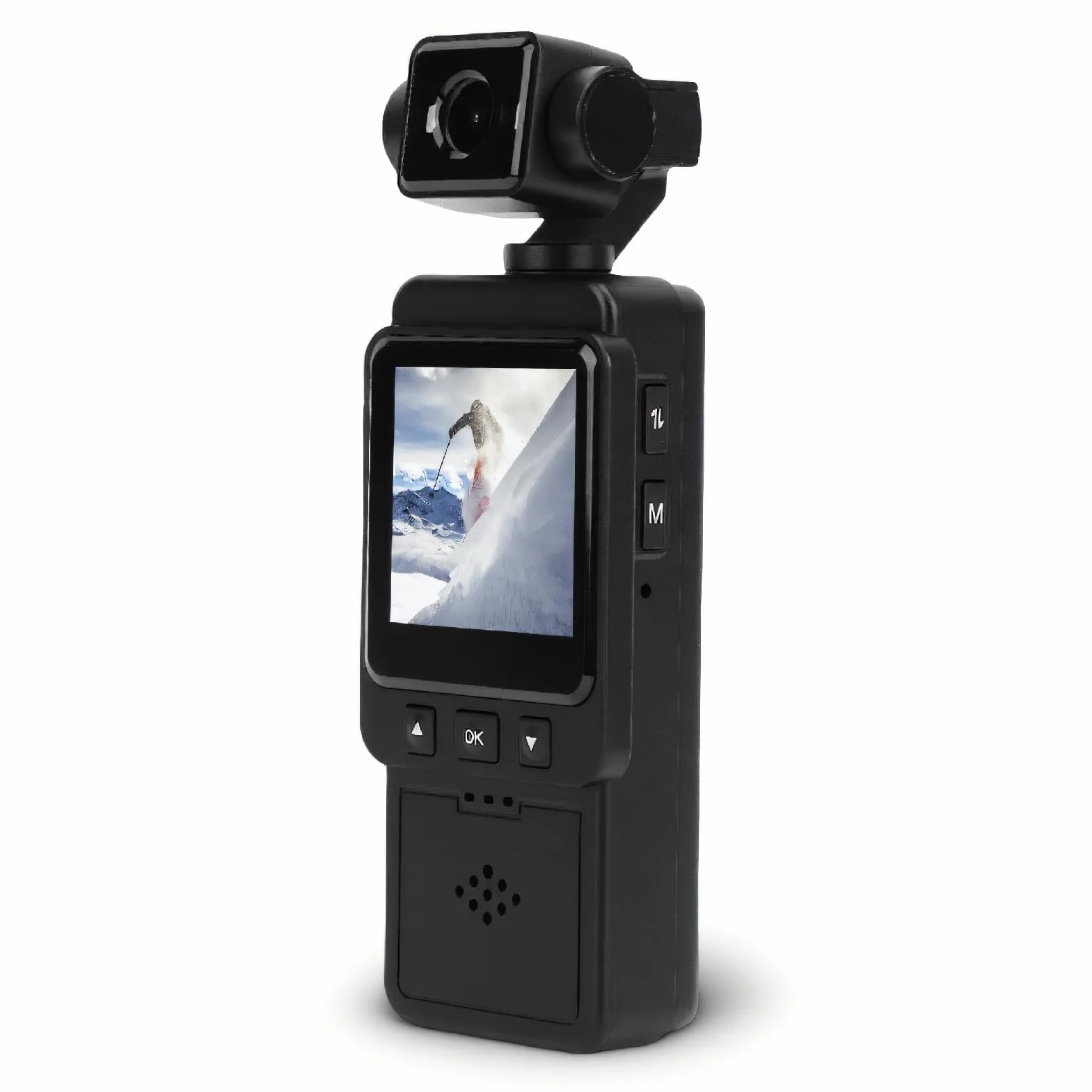 Topiky Caméscope, Caméra de Vlog Numérique de Stabilisation Multi-axe pour Youtube, Caméras Corporelles avec Enregistrement Audio et Vidéo, de Vidéo Portable Vlogging