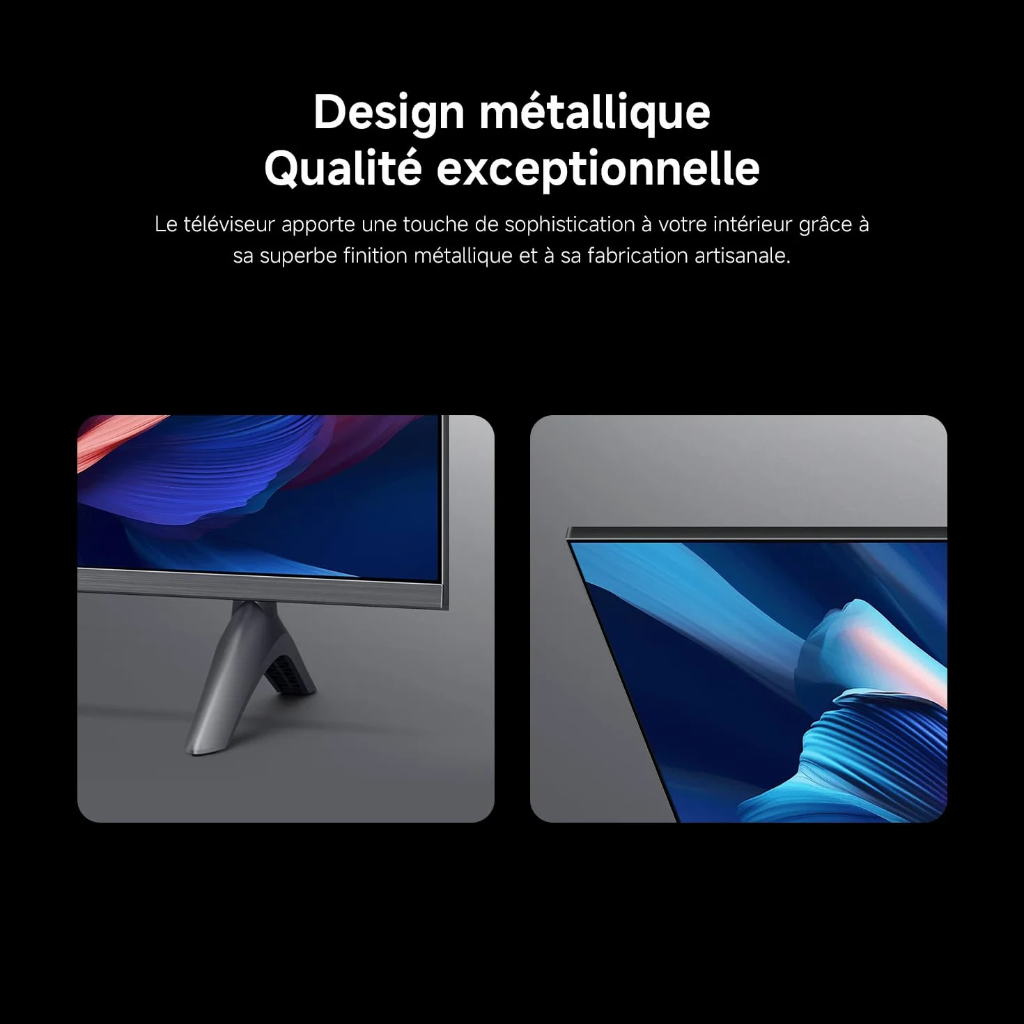 XIAOMI TV A Pro 50 127 cm 50 Pouces 4K UHD QLED Smart TV Google TV HDR10 Game Boost 120Hz MEMC 2Go+8Go