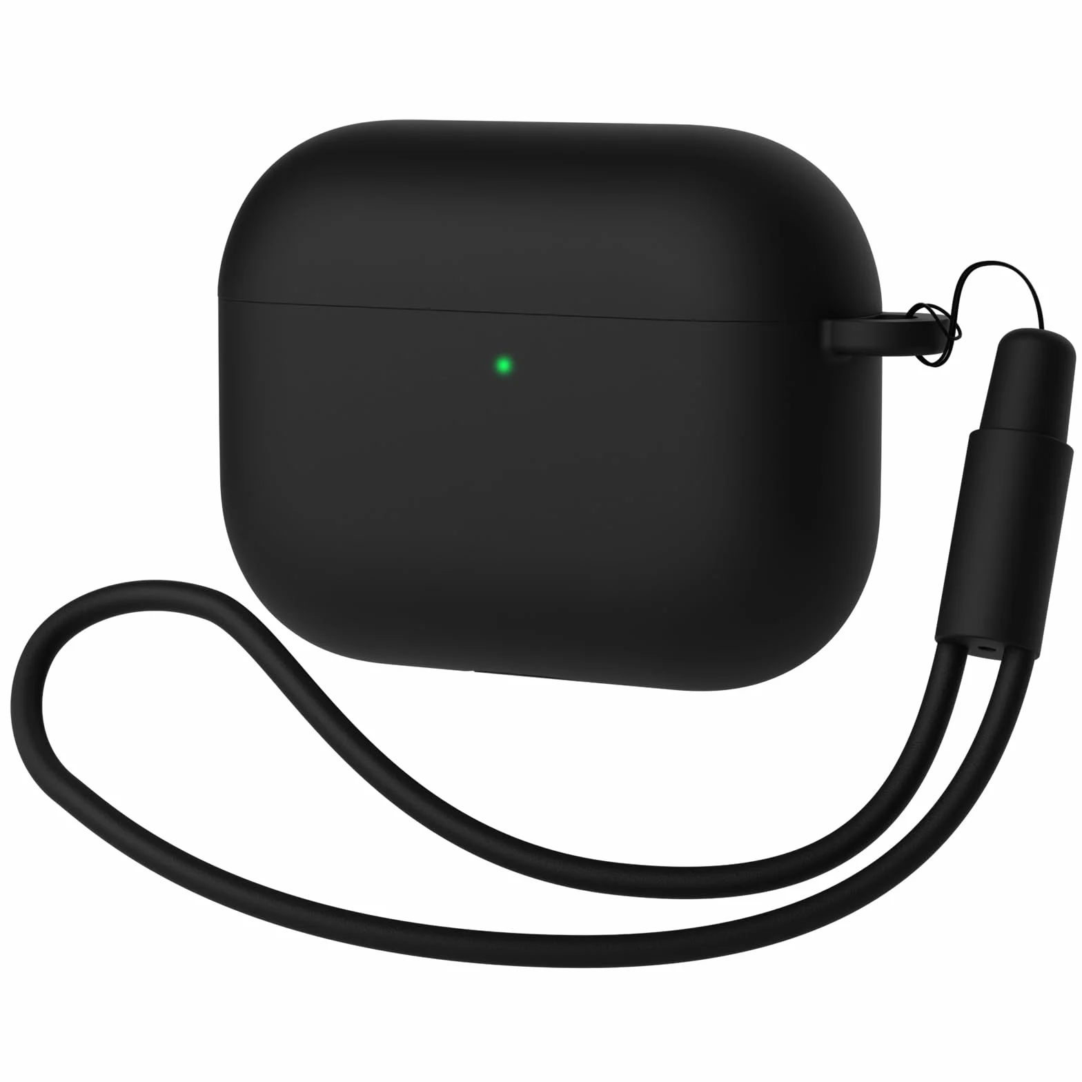 Coque Silicone AirPods Pro 3 (2025) Housse Protection LED Visible Noir