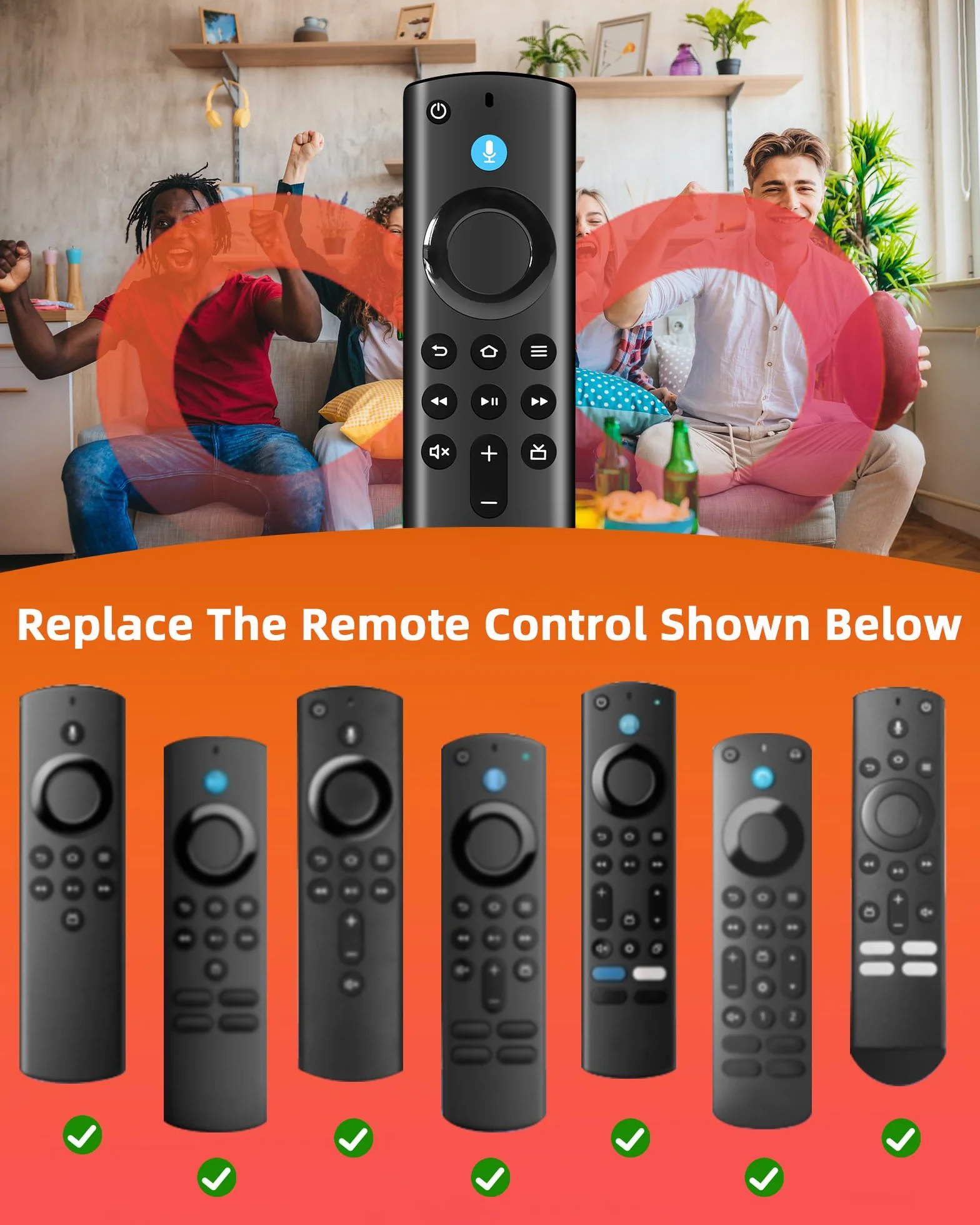 Télécommande vocale 3e génération pour Smart TV A-MZ TV St1-CK 2 gen 3 gen 4K Lite