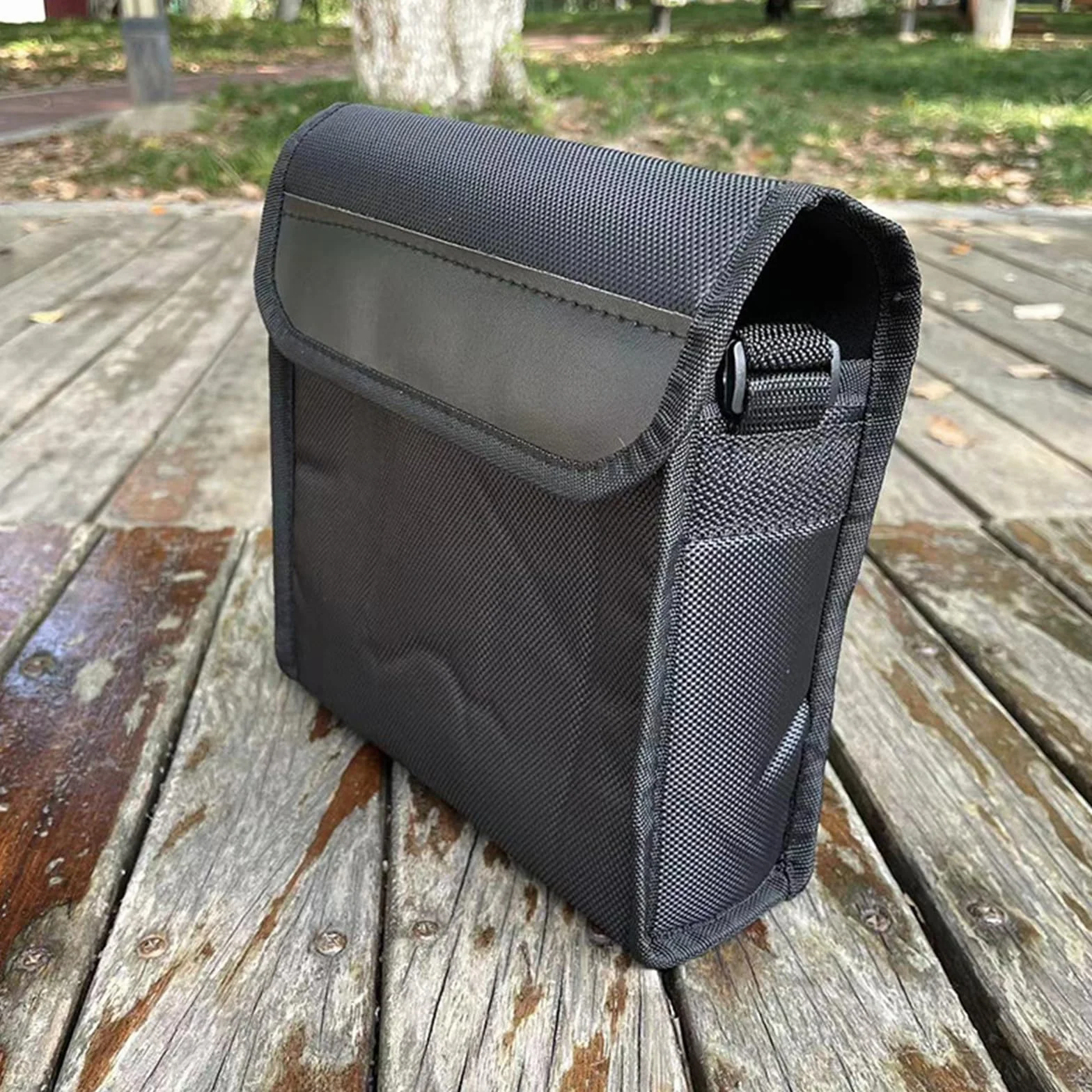 Sac de protection en nylon léger et résistant aux chocs pour jumelles de 50 mm, sac de rangement pratique pour l'exploration en plein air