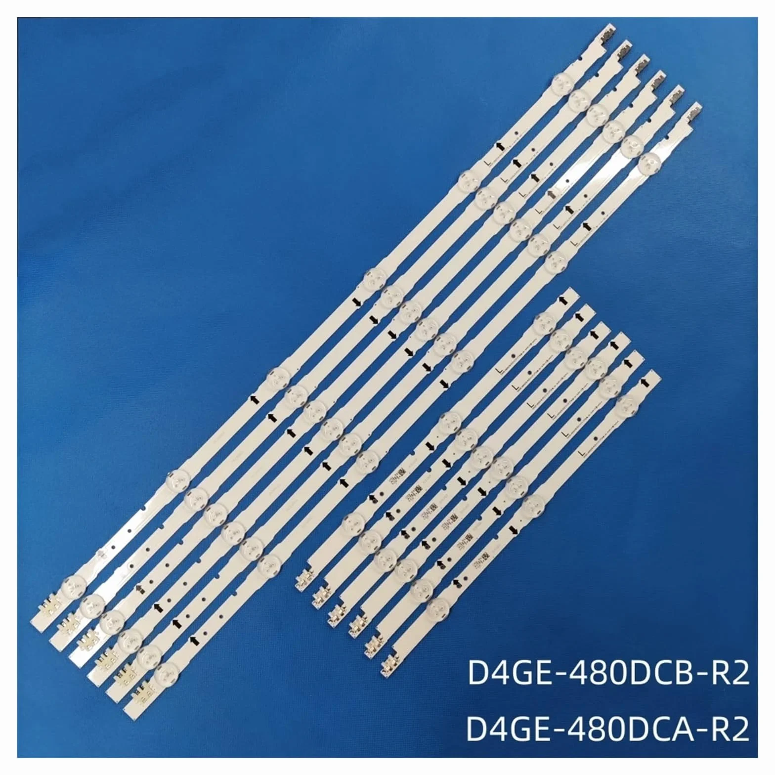Bande de rétroéclairage LED for modèles UE48H6640, UE48H6650, UE48J5600AK, UE48J5500AW, UE48J6200, UE48J6202AK, UE48H6200AK, 2014SVS48F_3228, D4GE-480DCA-R2