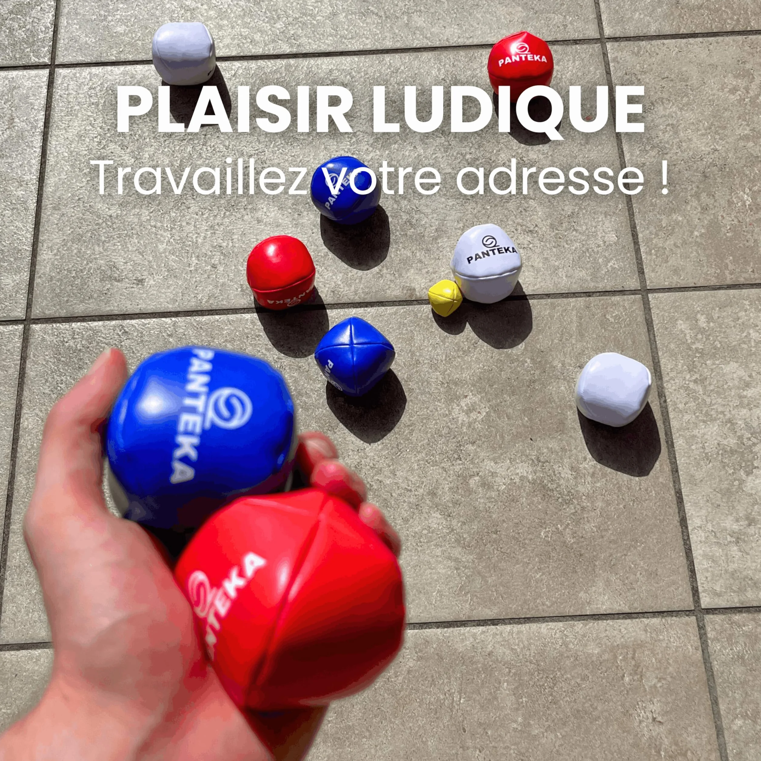 Pétanque de Salon - Jeu de 9 Boules et Cochonnet - Jusqu'à 9 Joueurs - Intérieur et Tout Terrain