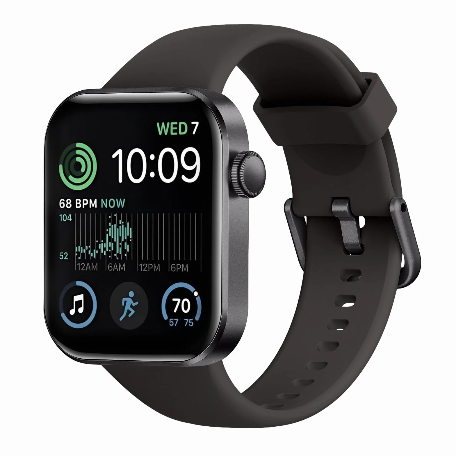 Montre Connectée Femme Homme avec Appels Bluetooth, 1.85" HD Smartwatch avec 140+ Modes Sportifs, Etanche IP68 Montre Connectee avec Podometre/Cardiofrequencemetre/Moniteur de Sommeil pour Android/iOS