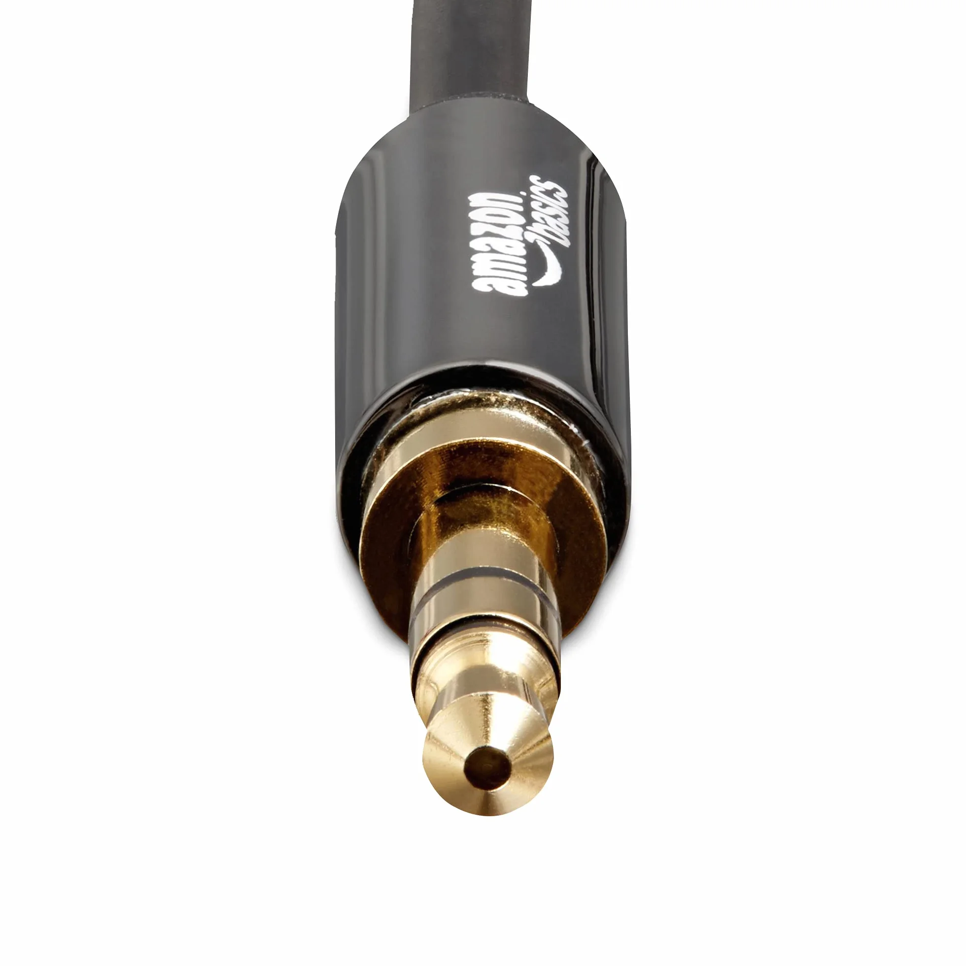 Amazon Basics Câble audio stéréo vers Auxiliaire mâle, 3,5 mm, 1.2 m, Noir